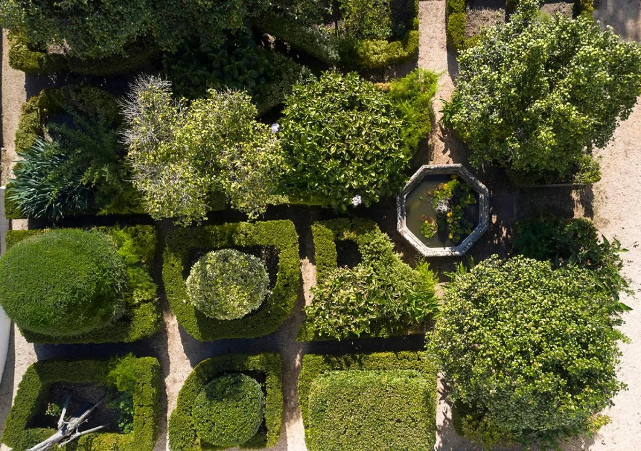 Garden view in Palacio da Lousa Boutique Hotel