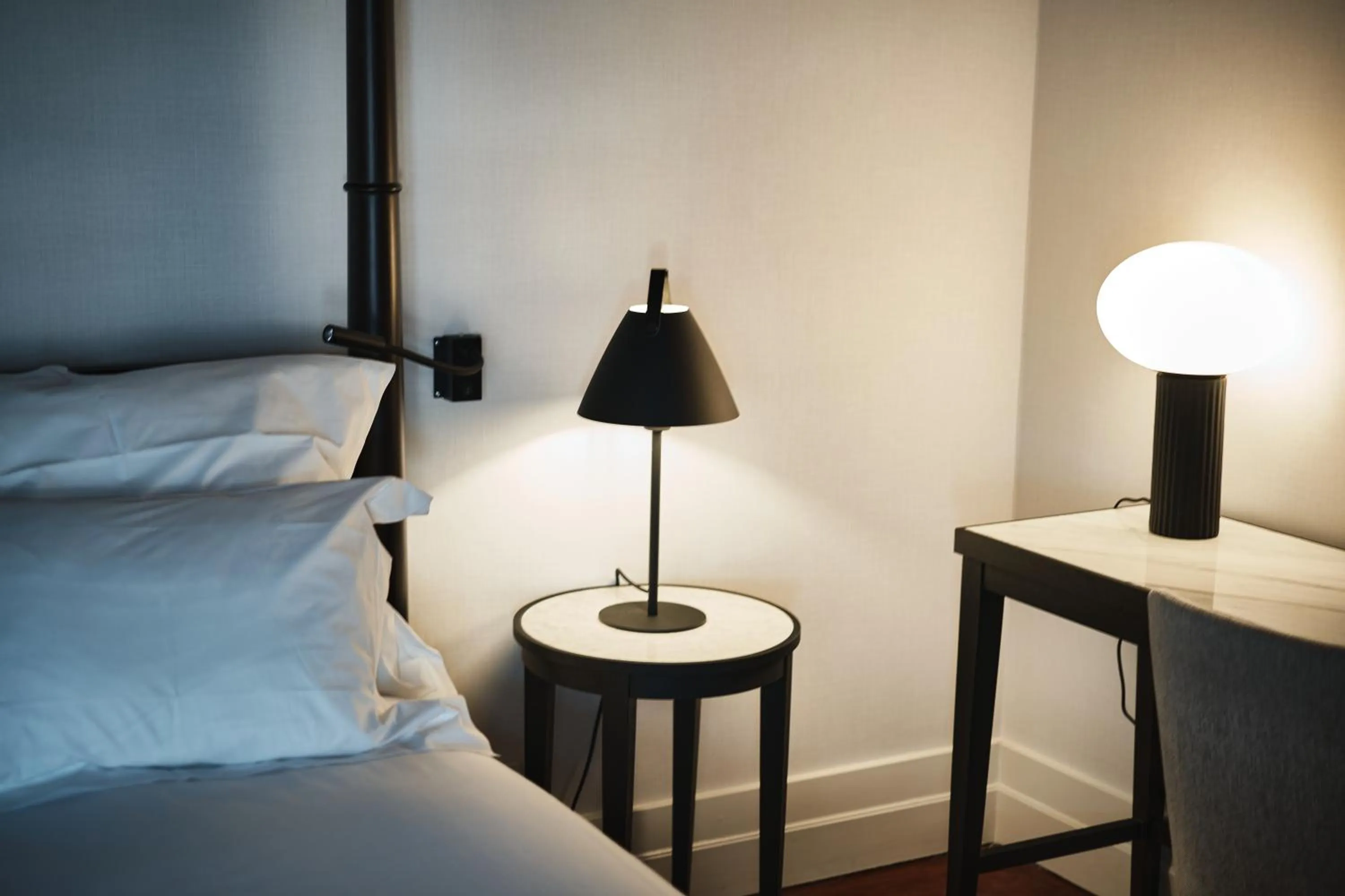 Decorative detail, Bed in Palacio da Lousa Boutique Hotel