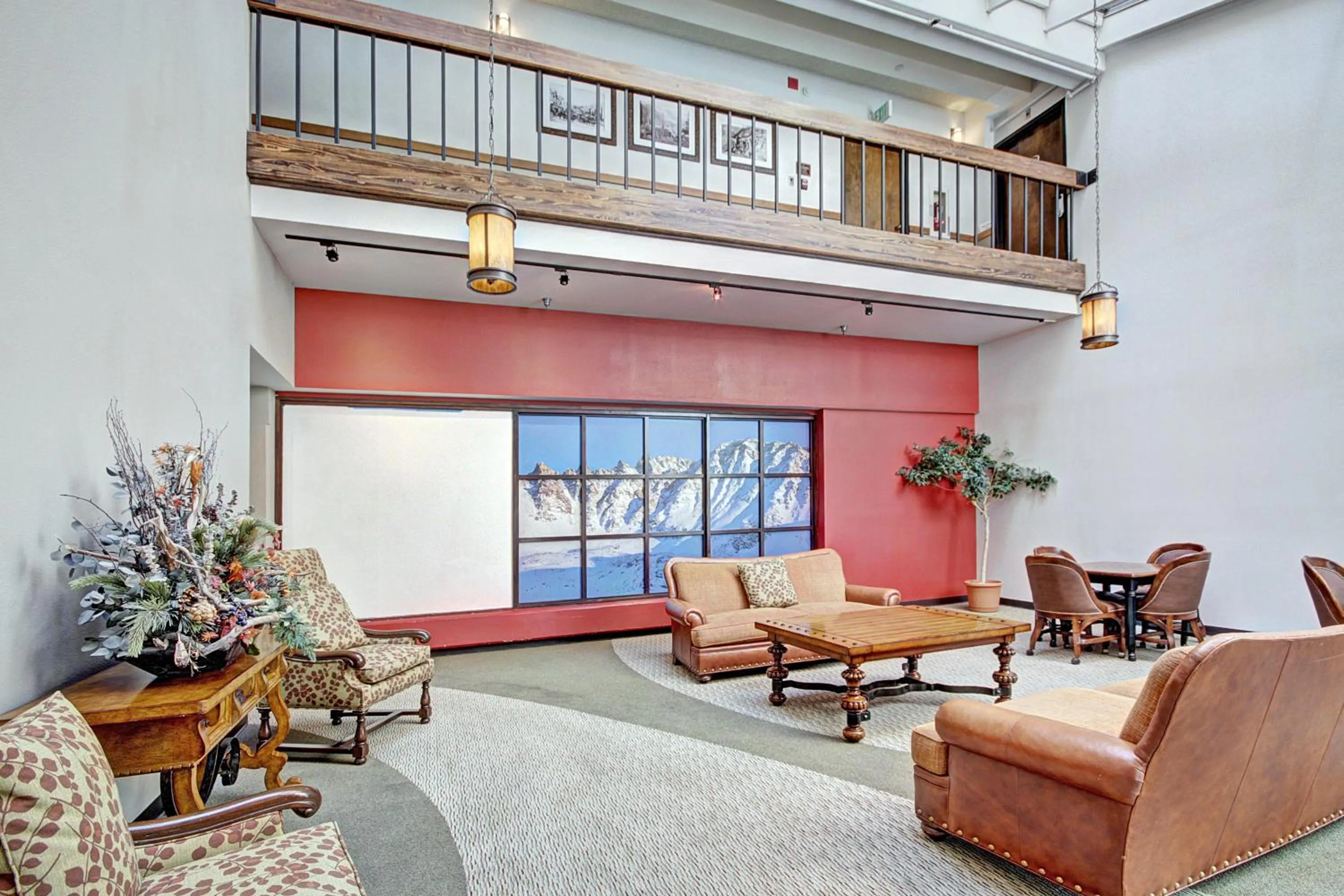 Communal lounge/ TV room in Village at Breckenridge, A Vail Resorts Property