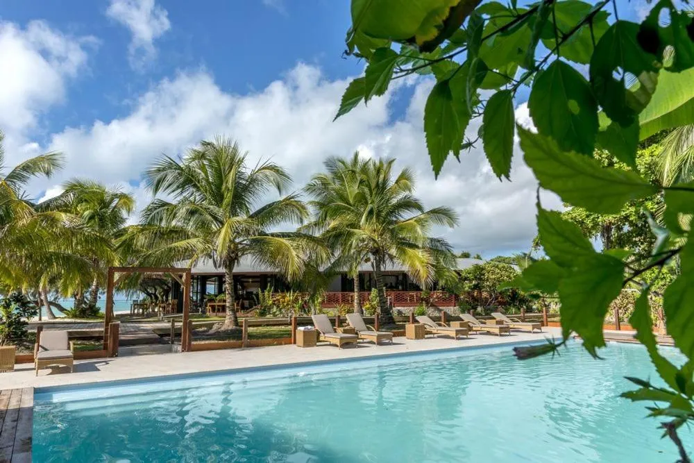 Swimming pool in Hotel Paradis d'Ouvéa
