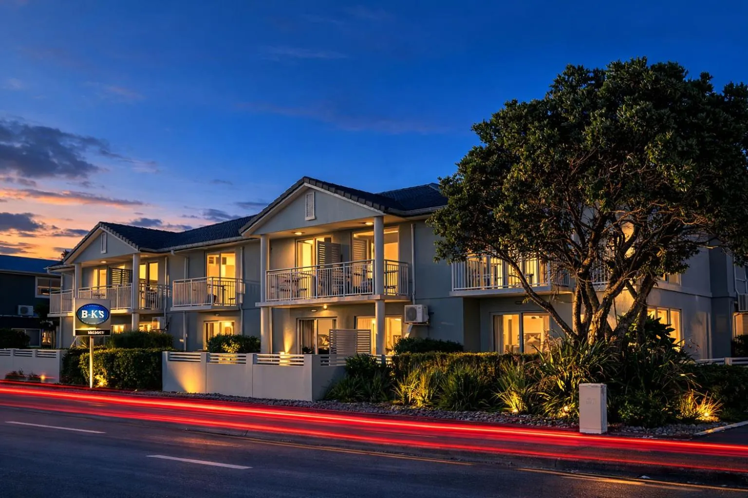 Property building in BKs Premier Motel Esplanade