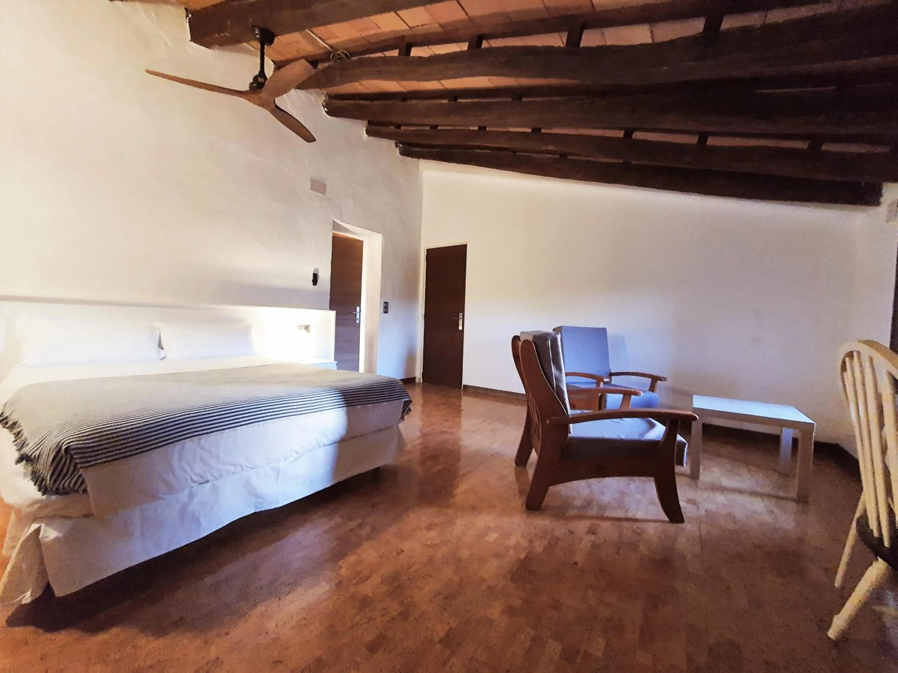 Bed in La Frasera Alojamiento Rural