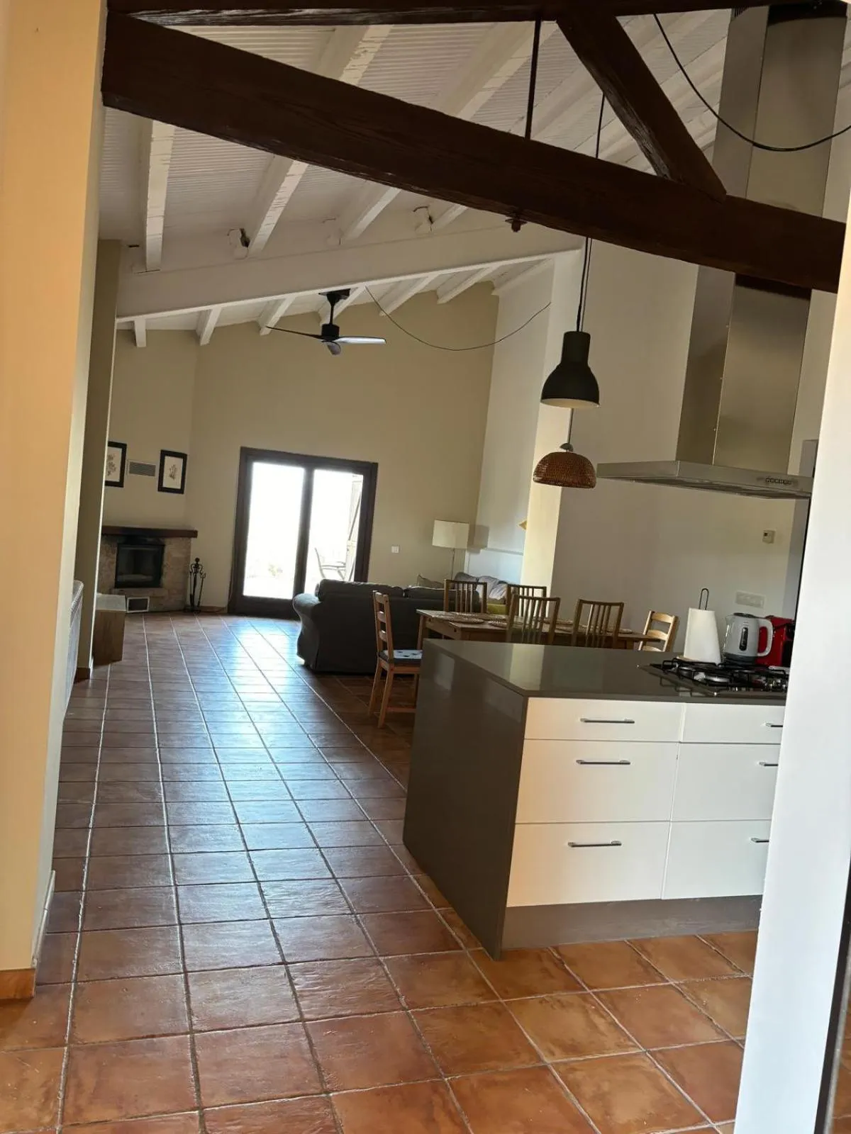 Kitchen or kitchenette in La Frasera Alojamiento Rural