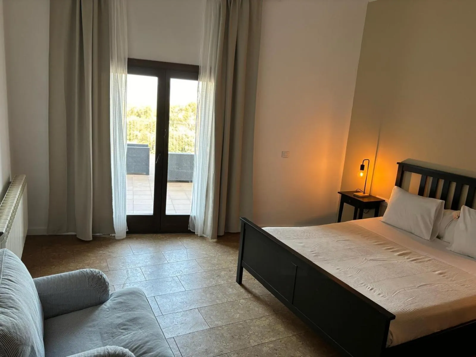 Bed in La Frasera Alojamiento Rural