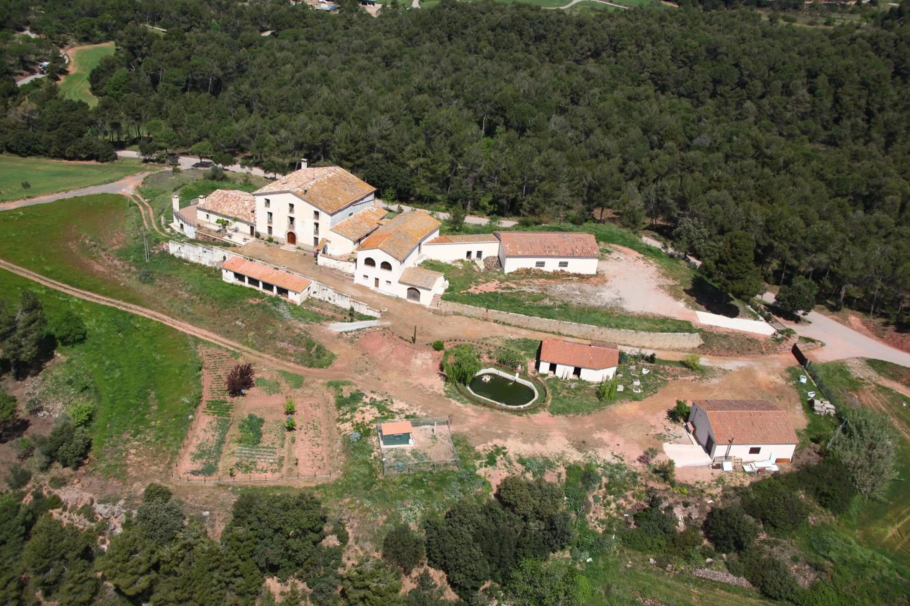 Bird's eye view in La Frasera Alojamiento Rural