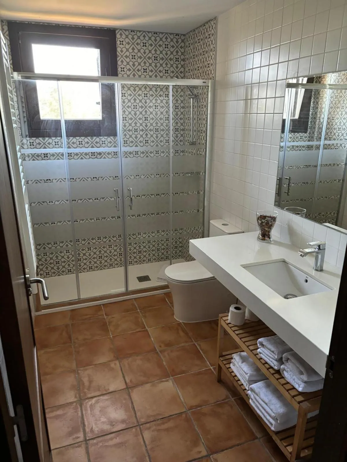 Shower in La Frasera Alojamiento Rural