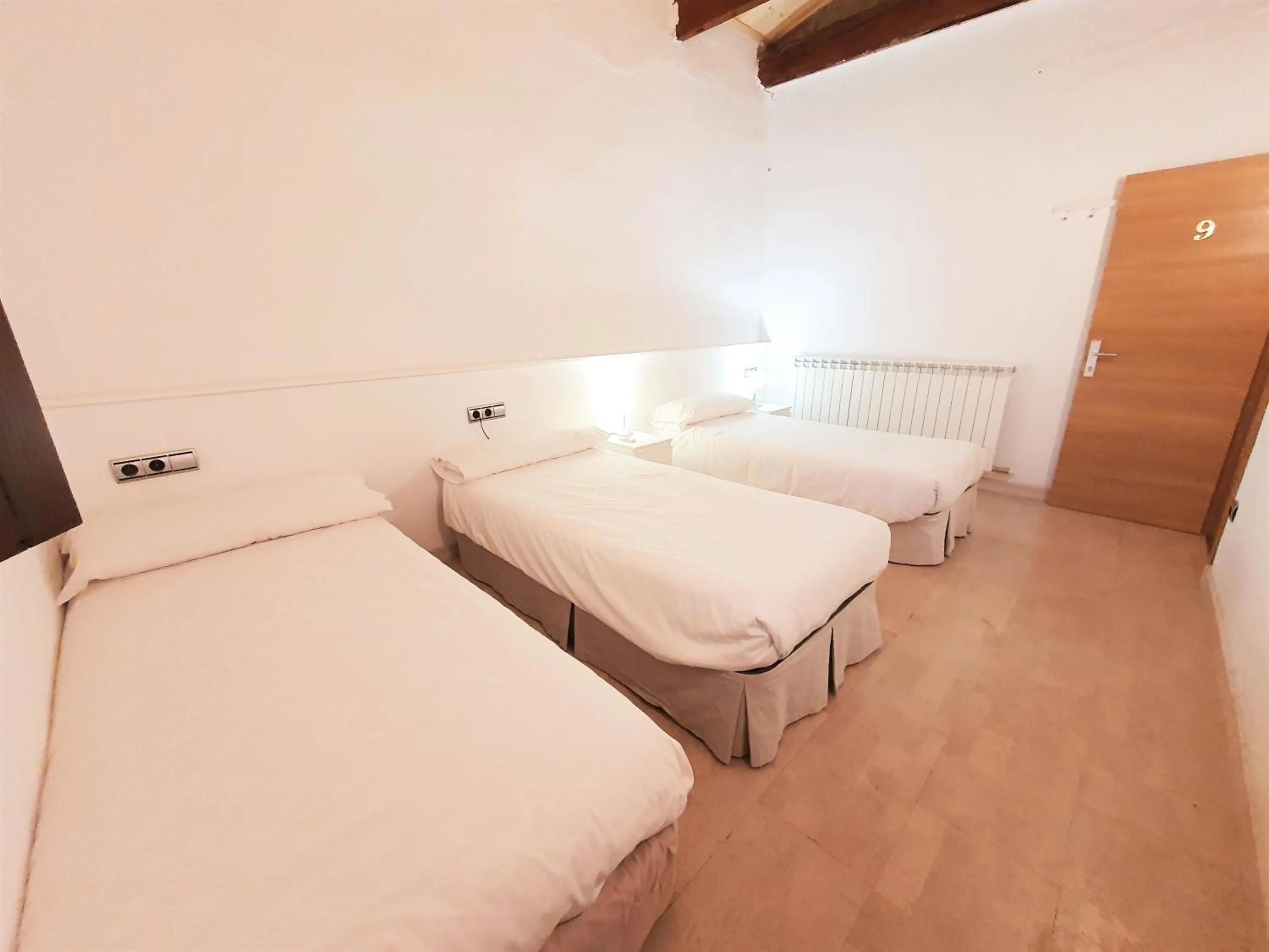 Bed in La Frasera Alojamiento Rural