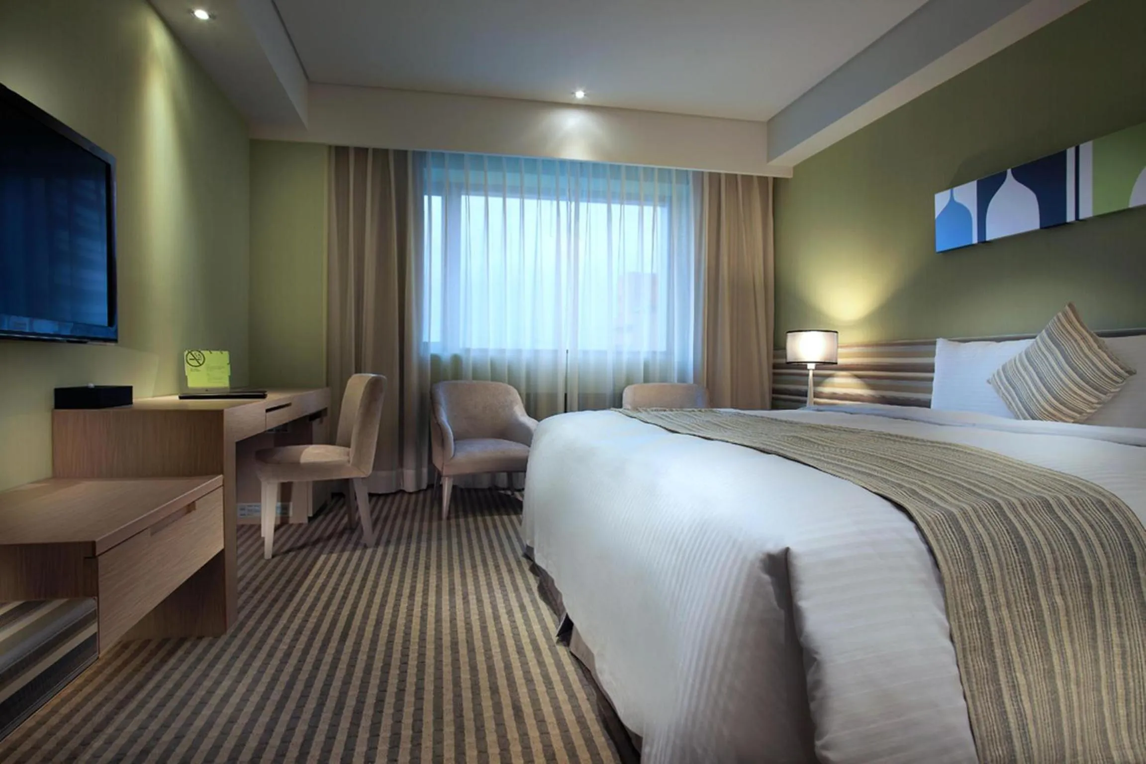 Bedroom in Park City Hotel Central Taichung