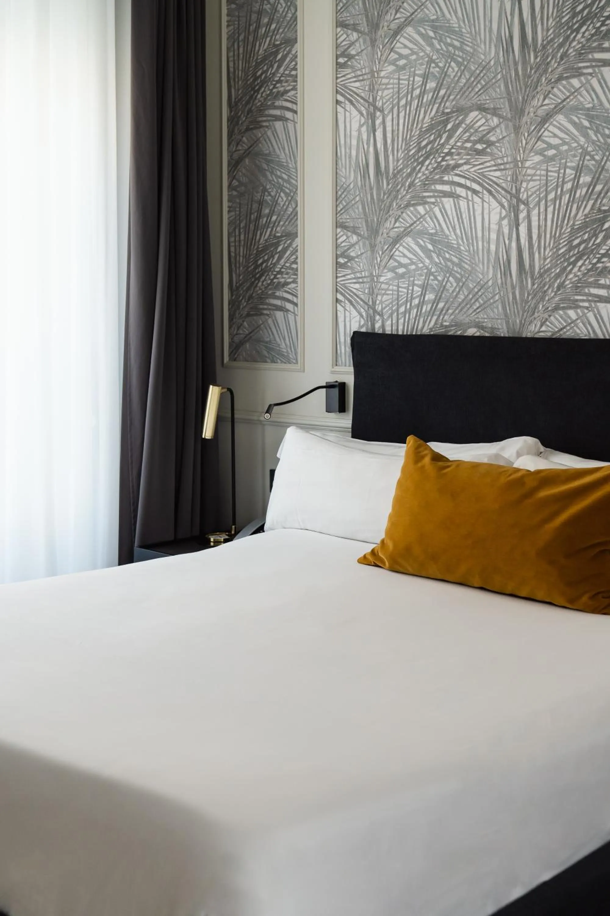 Decorative detail, Bed in Maldà Singular Hotel