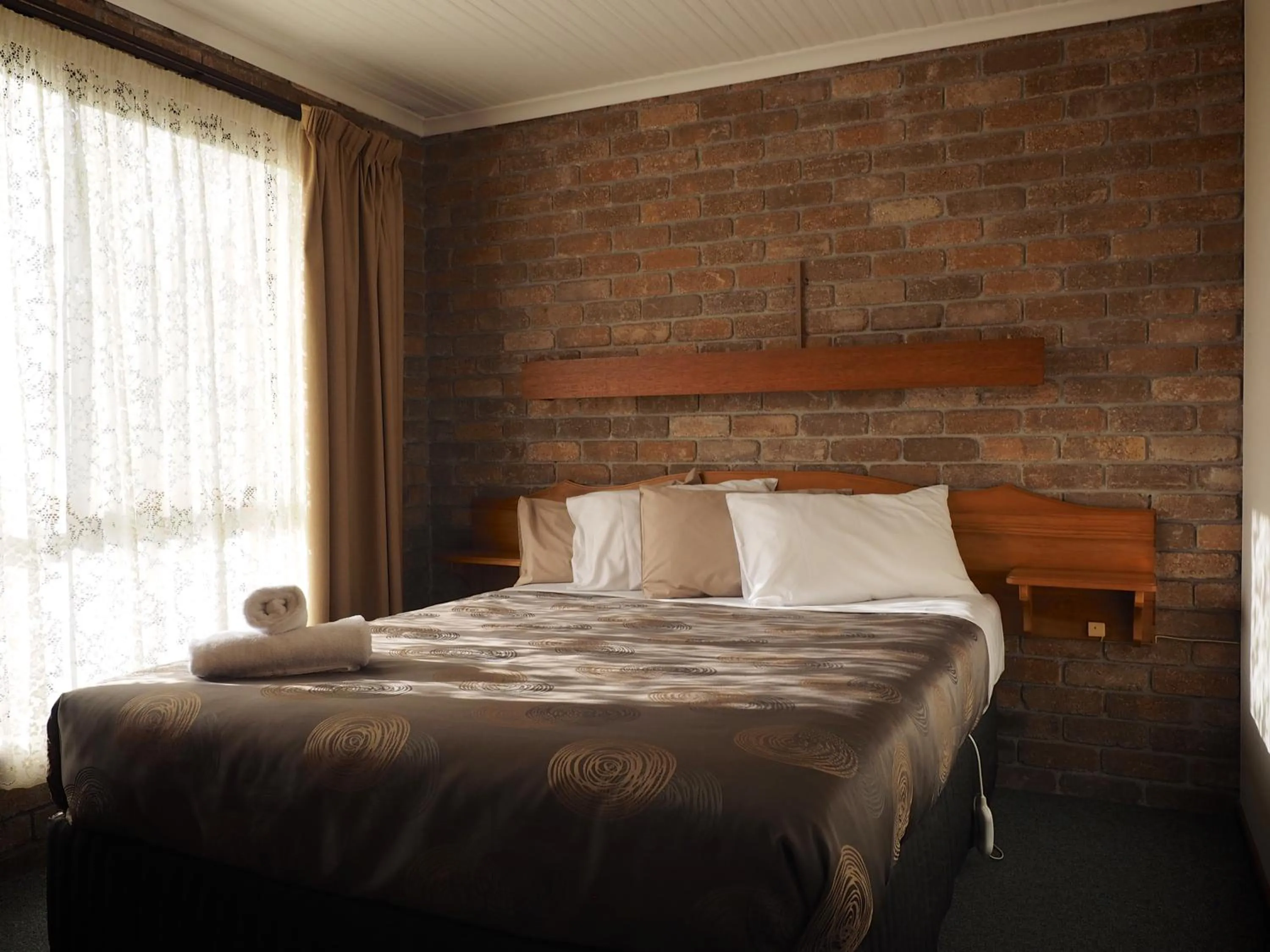 Bed in Burnie Ocean View Motel and Caravan Park