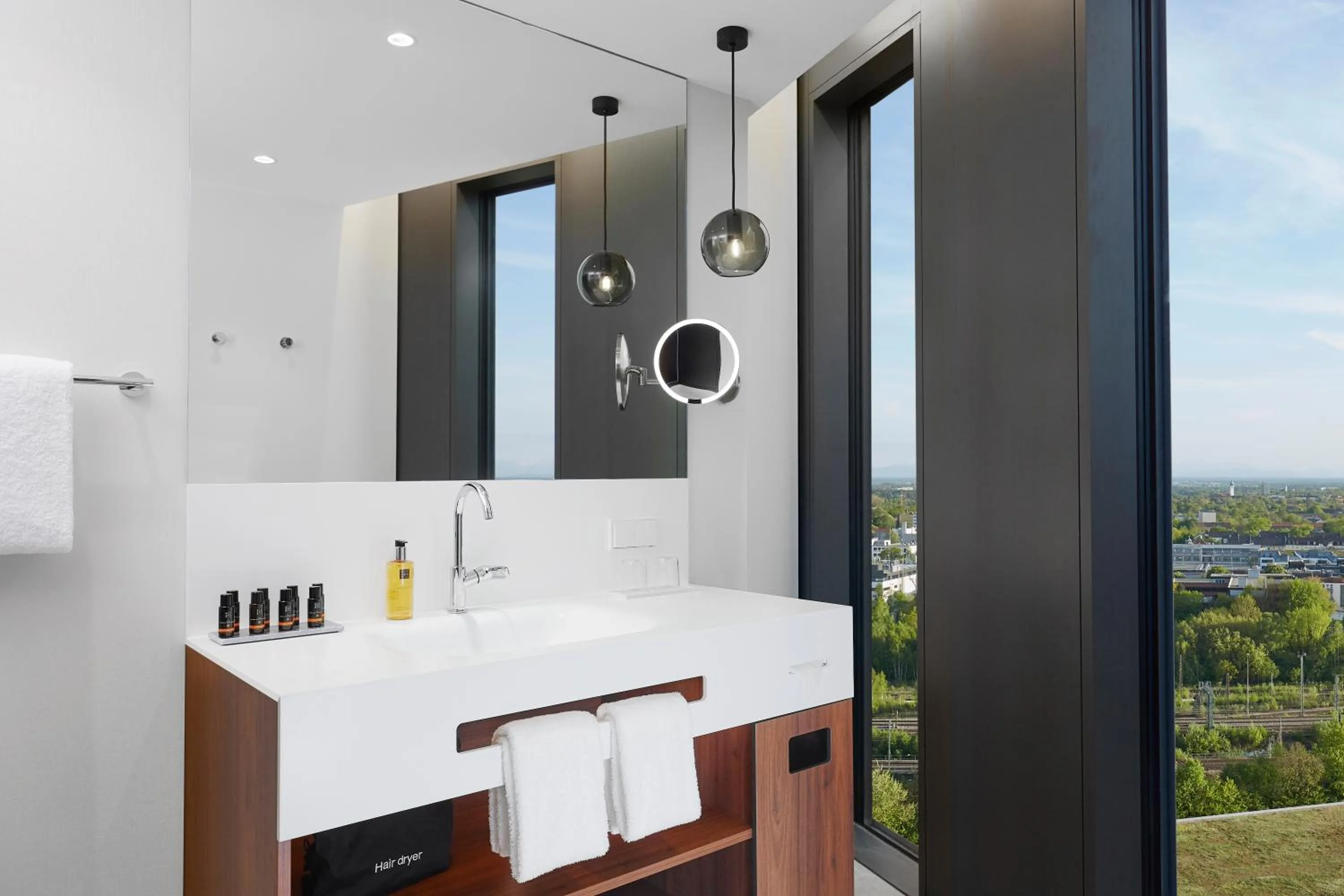 Bathroom in HYPERION Hotel München