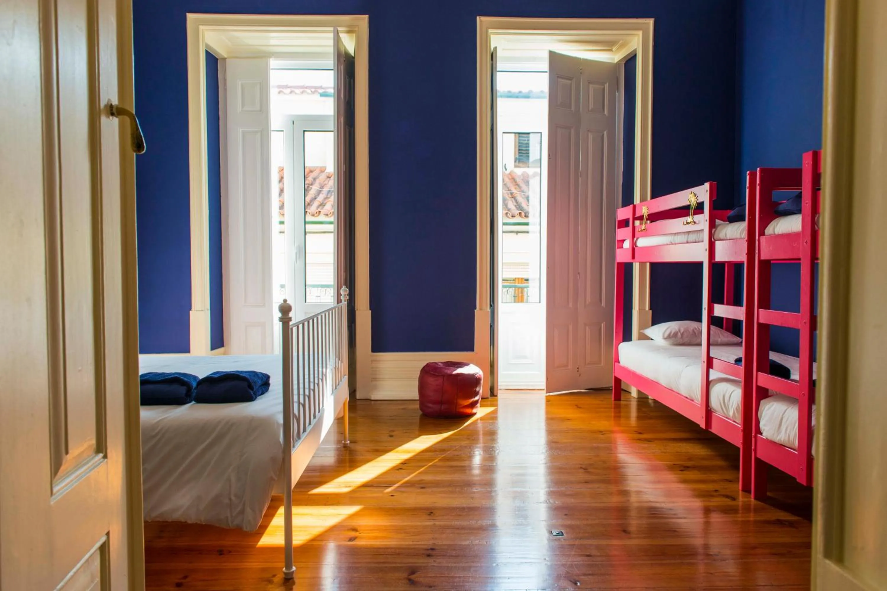 Family Room with Shared Bathroom in La Palma Hostel Leiria