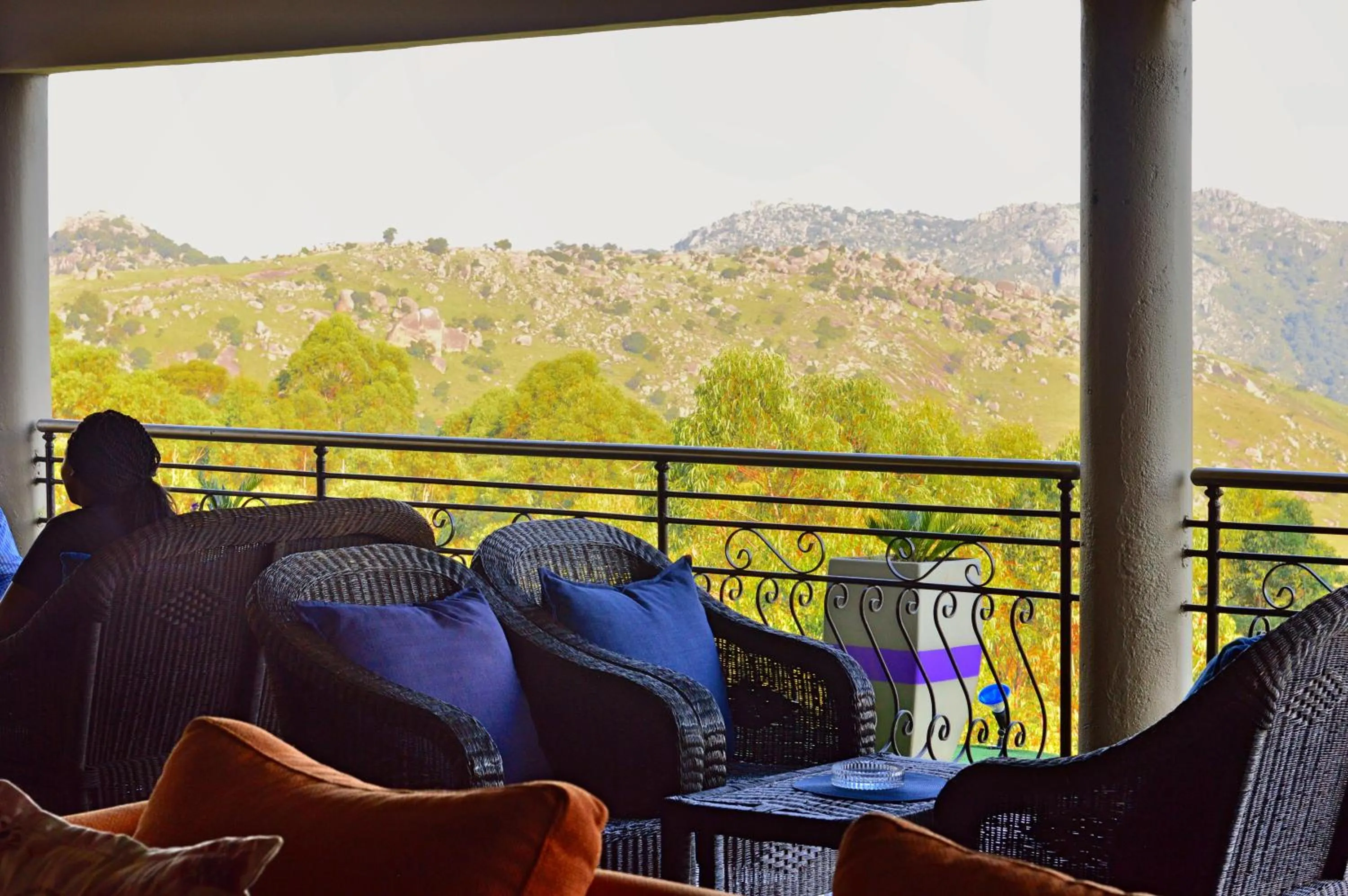 Patio in Rehoboth Mountain Suites