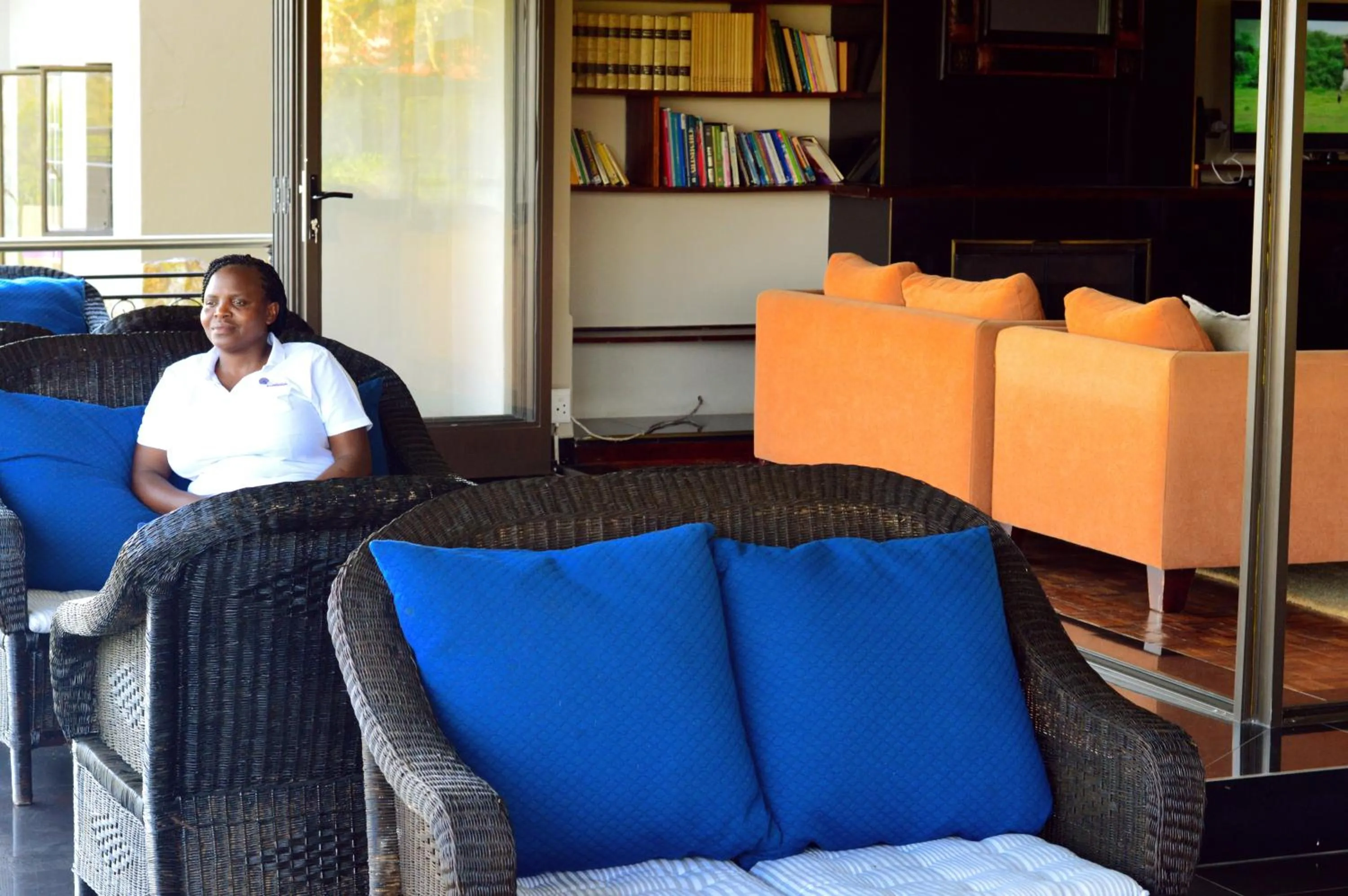 Patio in Rehoboth Mountain Suites