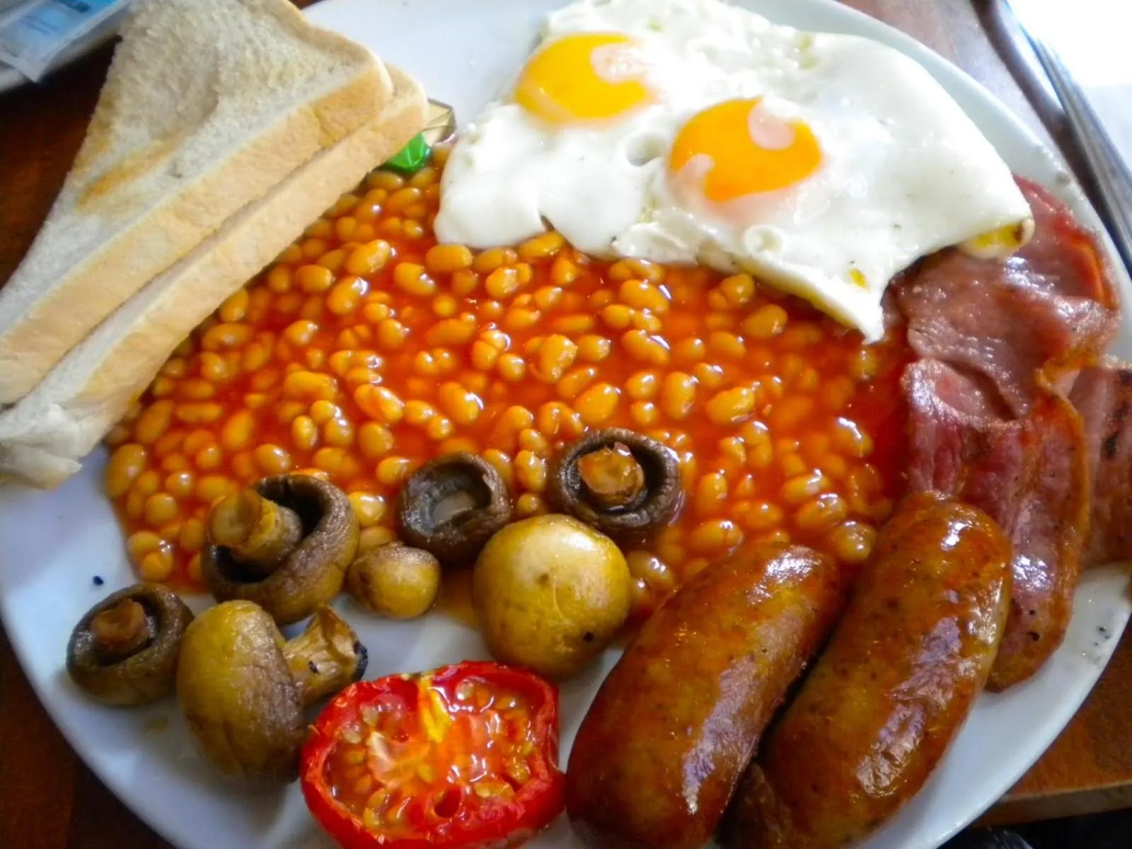 English/Irish breakfast in Rehoboth Mountain Suites