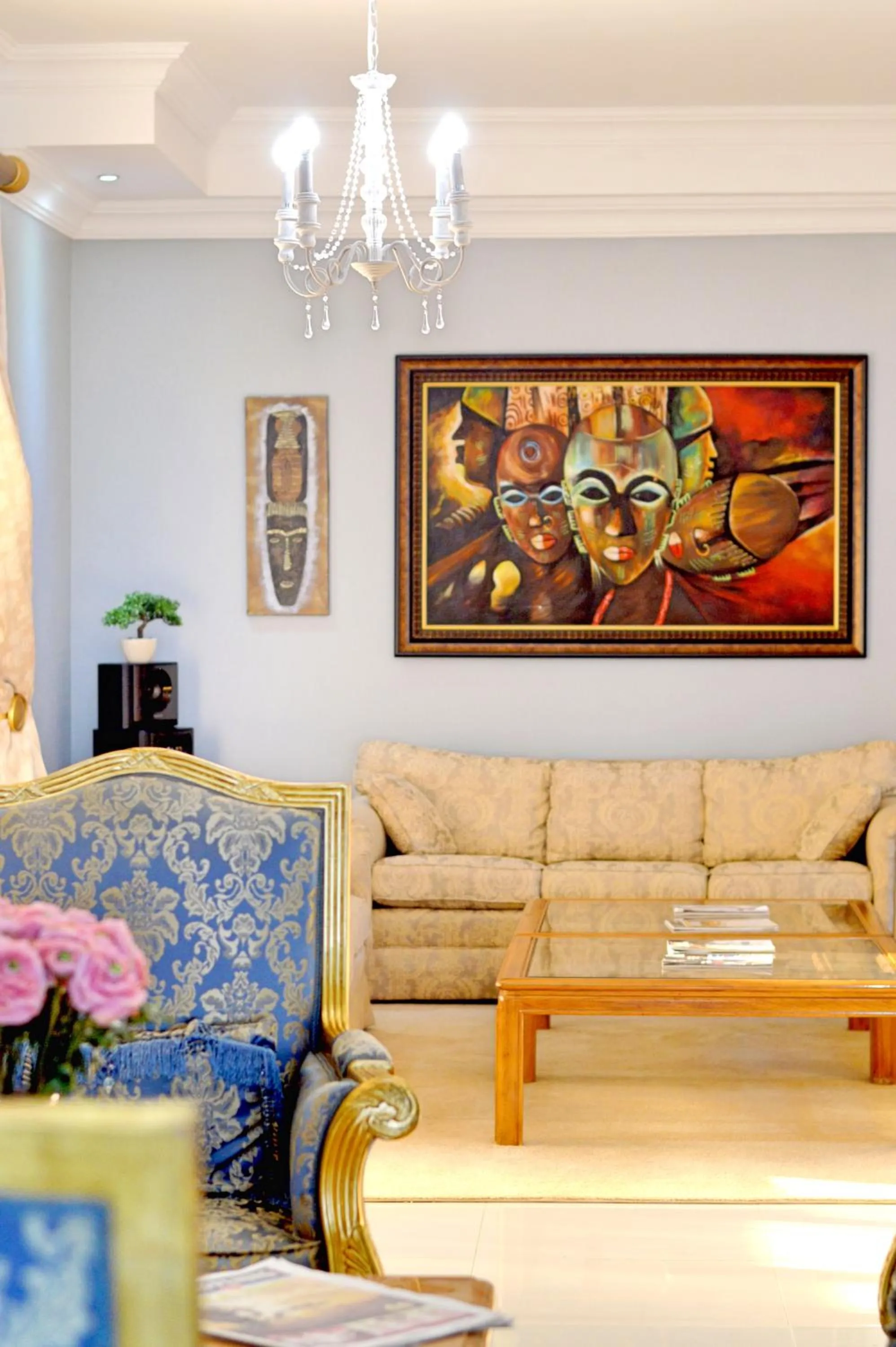 Living room in Rehoboth Mountain Suites