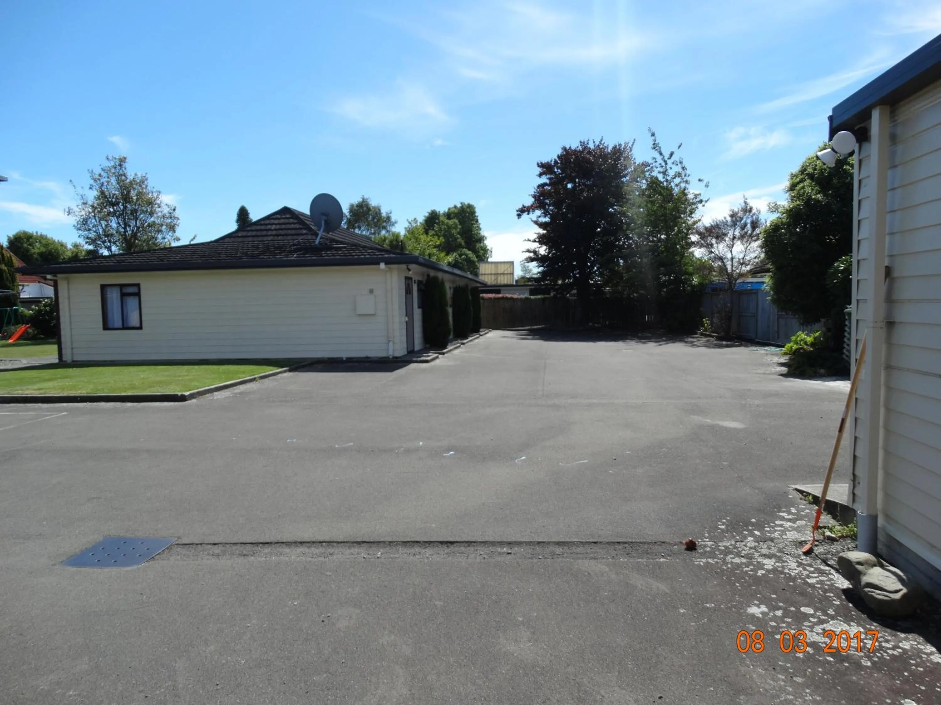 Property building in Ambassador Motel