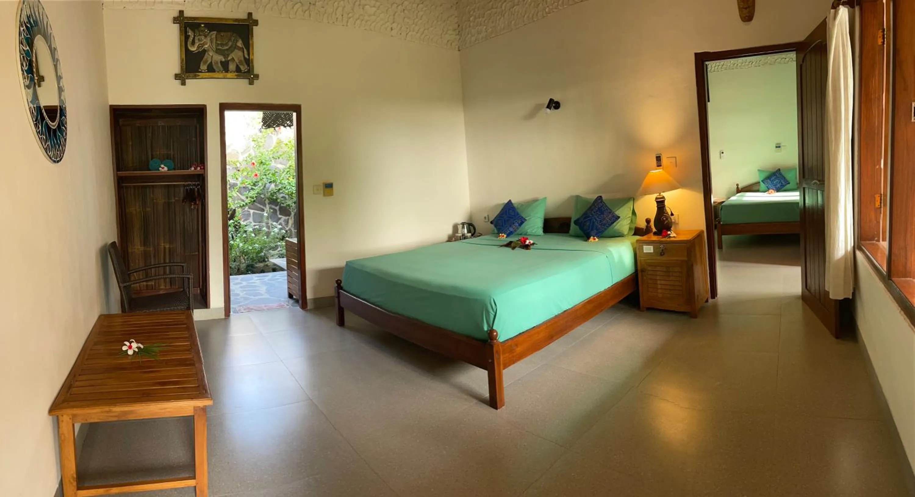 Bedroom, Bed in 1000 Dream Bungalow