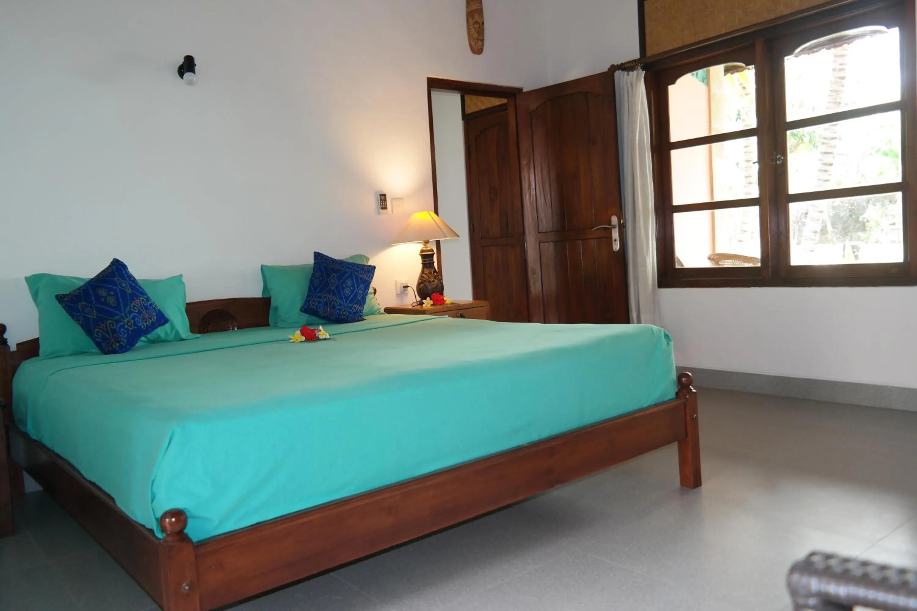 Bed in 1000 Dream Bungalow