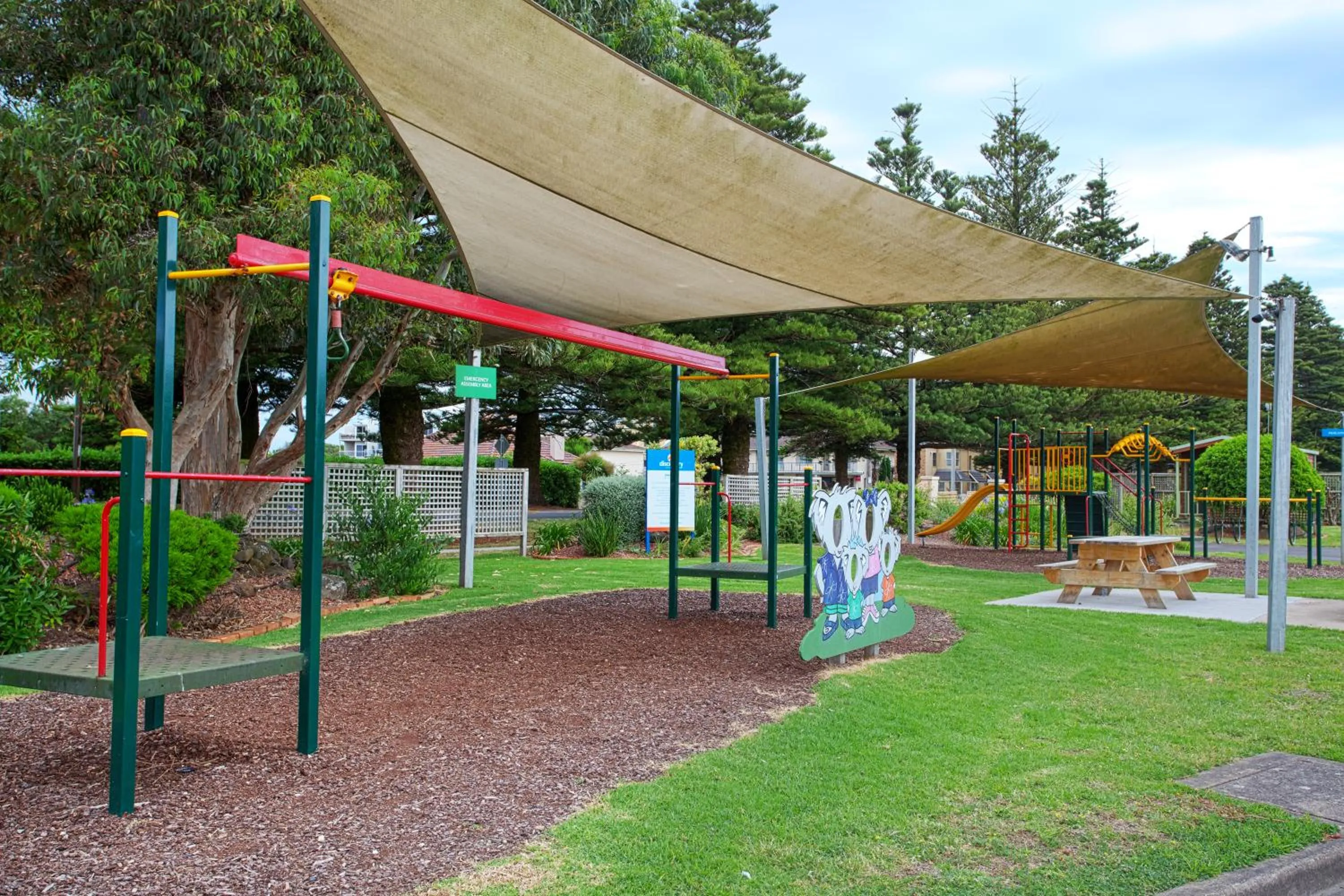 Children play ground in Discovery Parks - Warrnambool