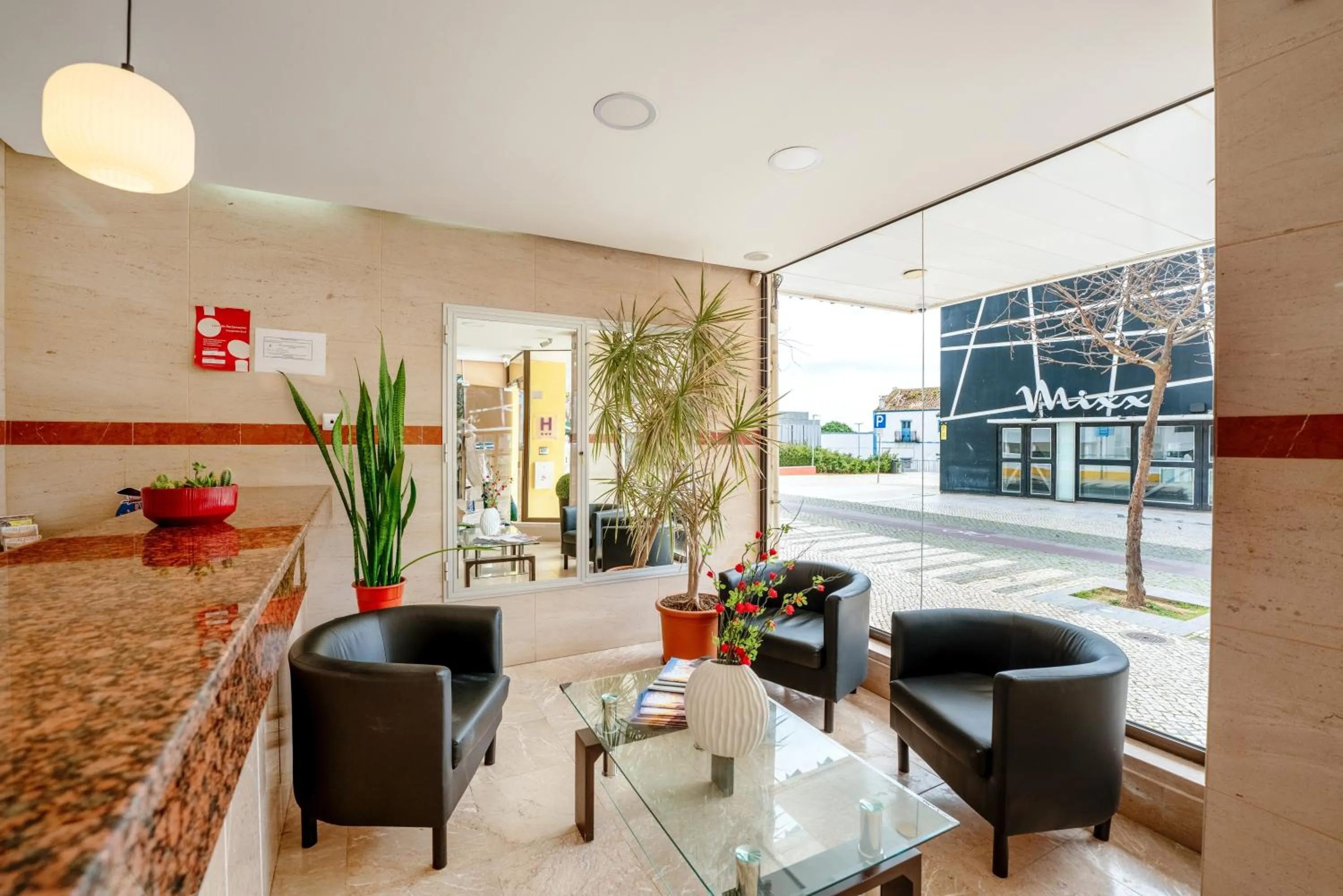 Lobby or reception in Hotel Avenida Praia