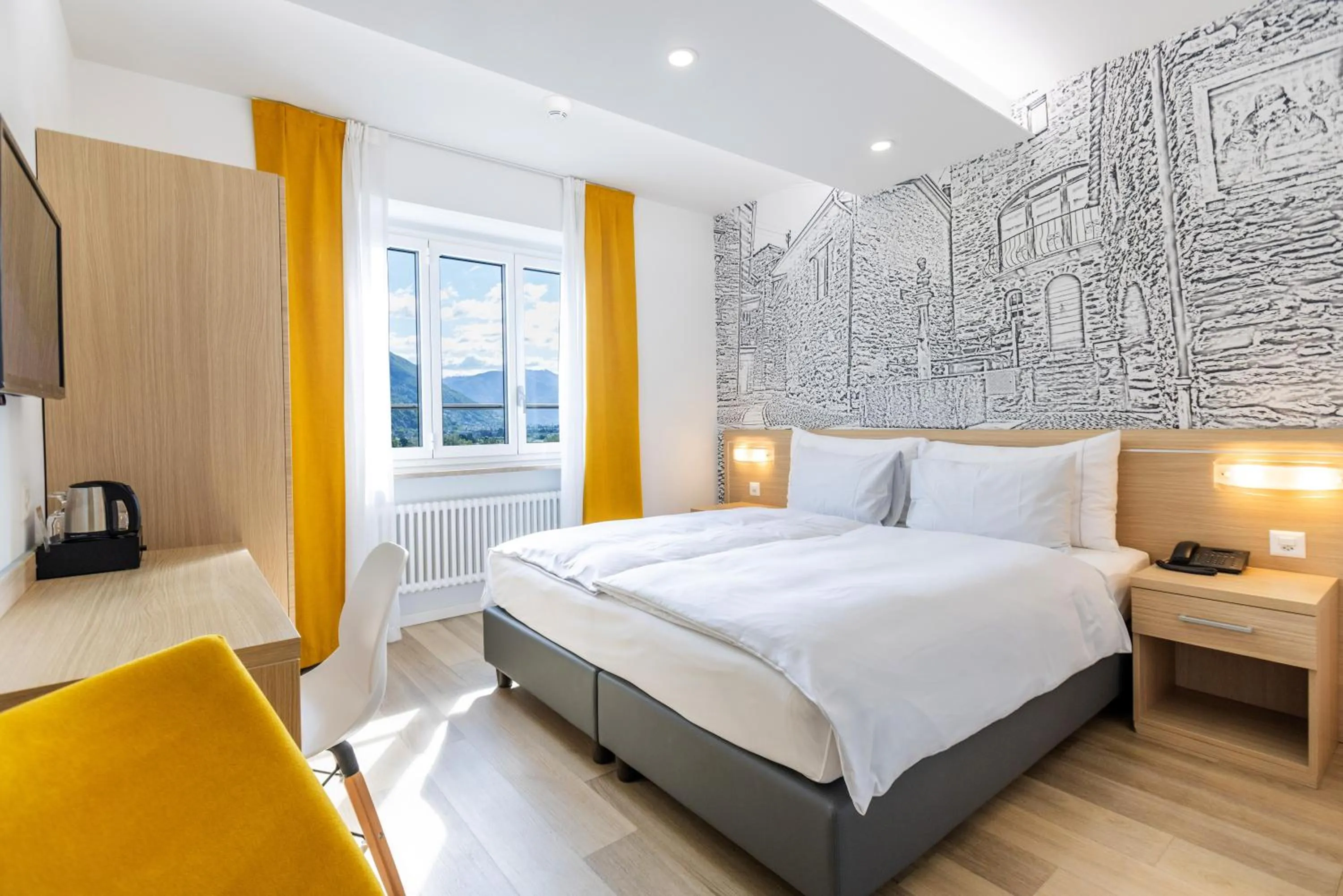 Bed in Hotel Village Campofelice