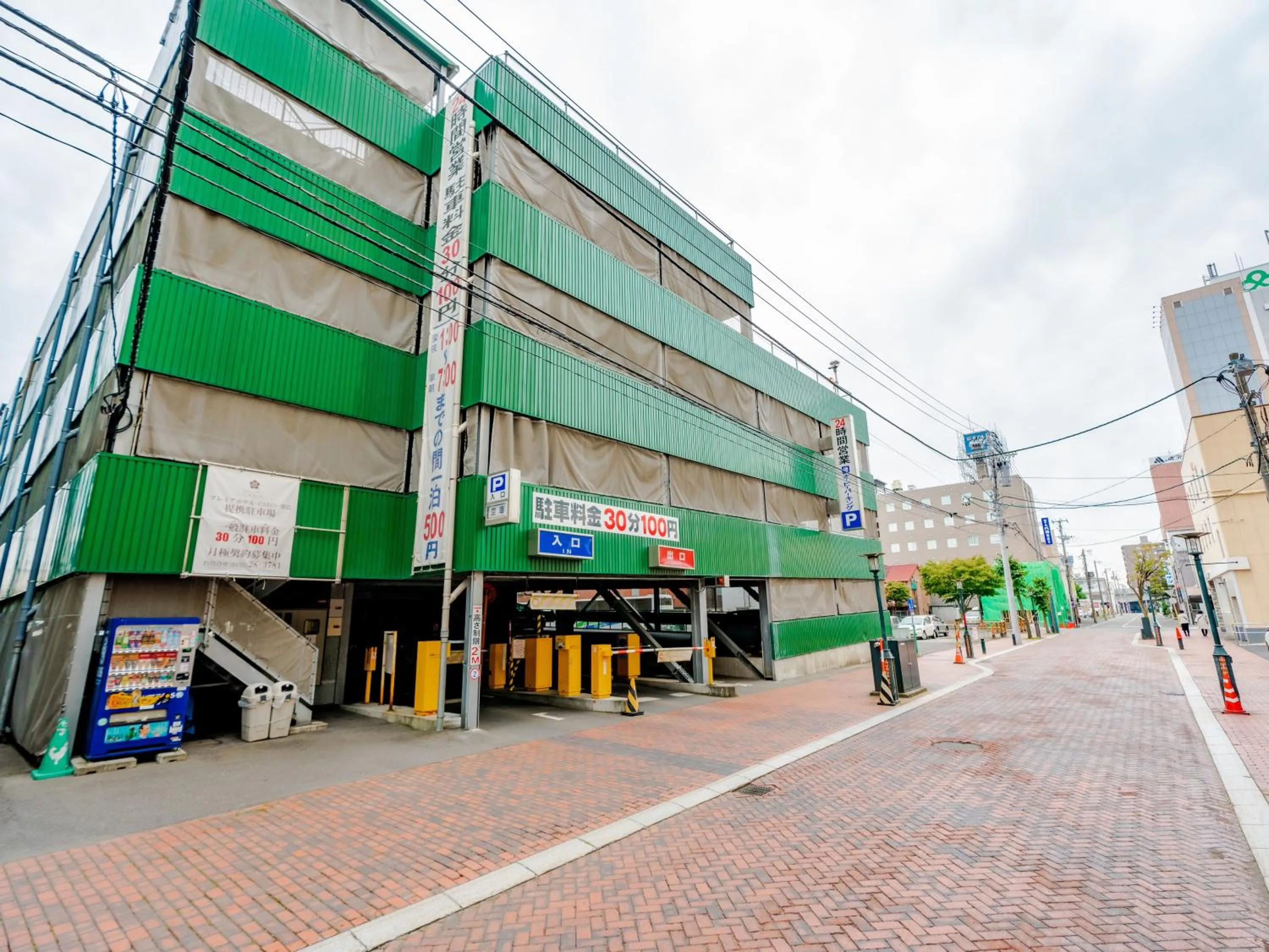 Parking in Hotel Grand Terrace Obihiro