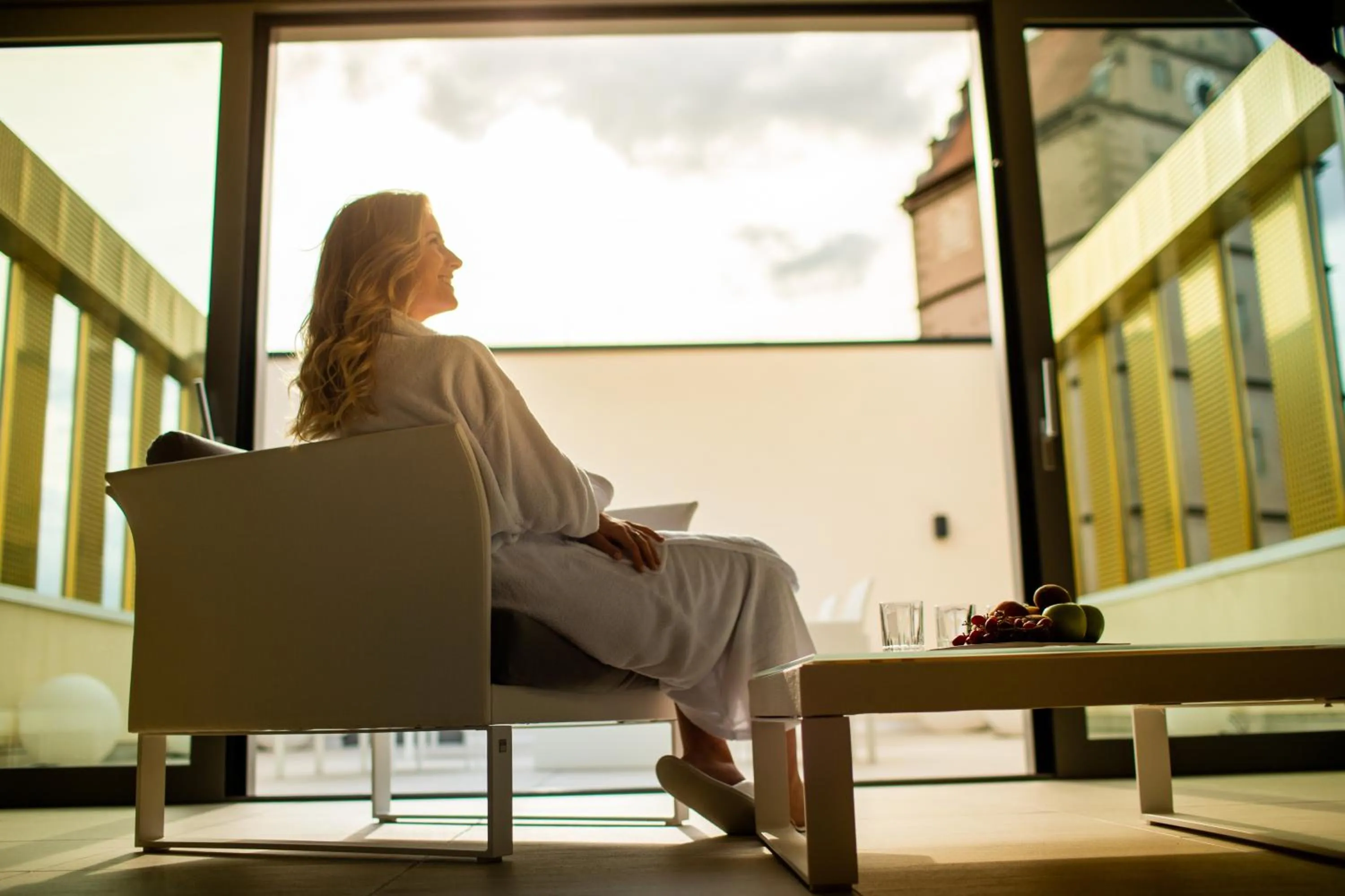 Sauna in Schwan und Post Business Quarters