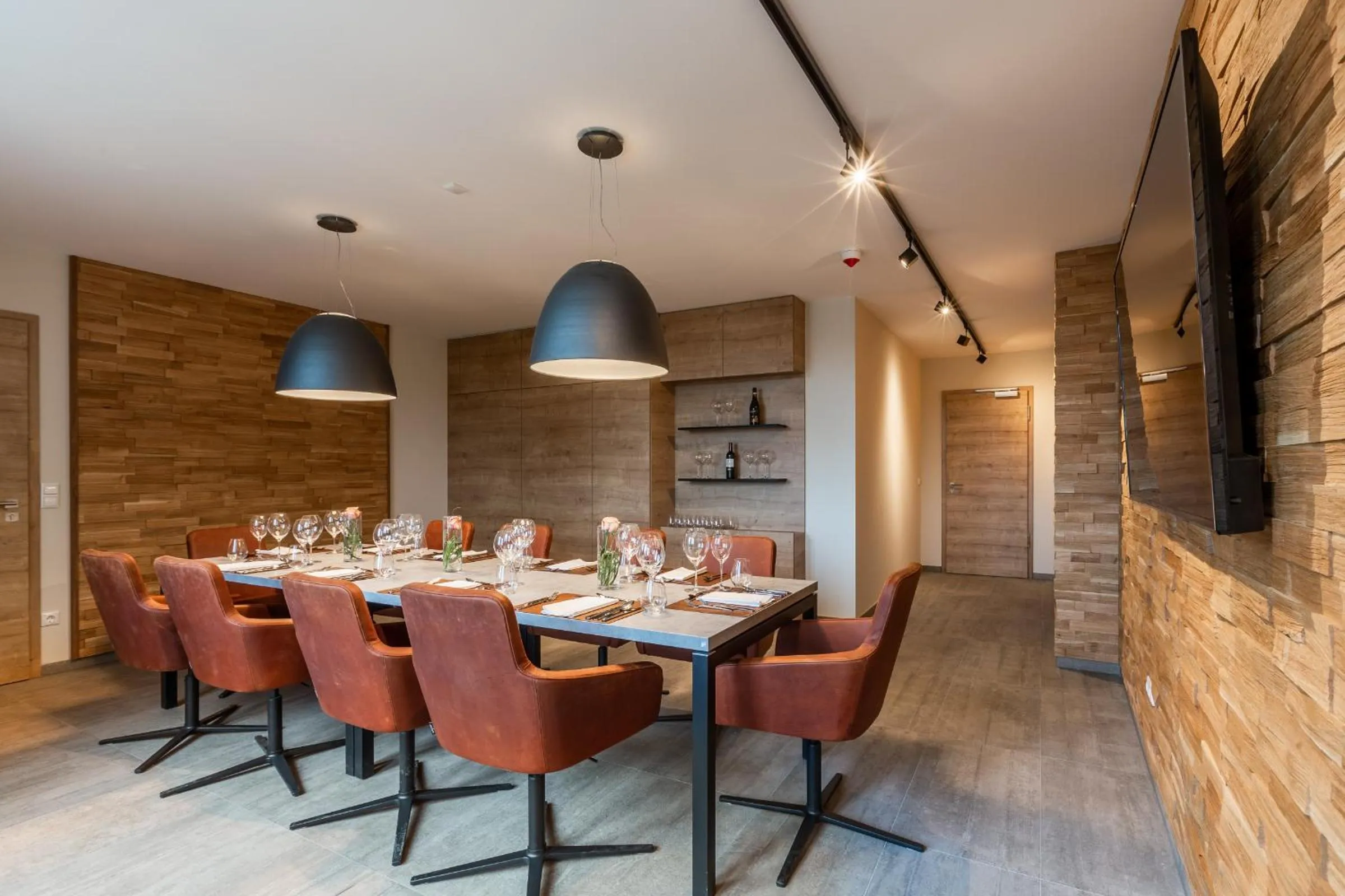 Communal lounge/ TV room in Schwan und Post Business Quarters