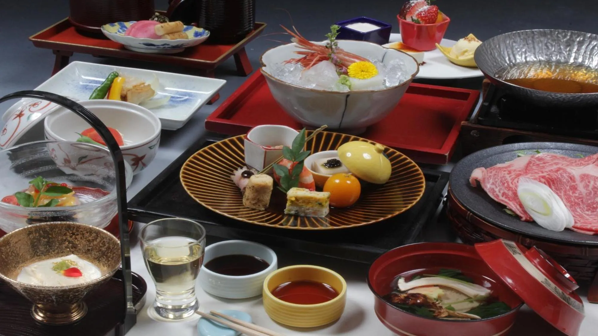 Dinner in Nikko Senhime Monogatari