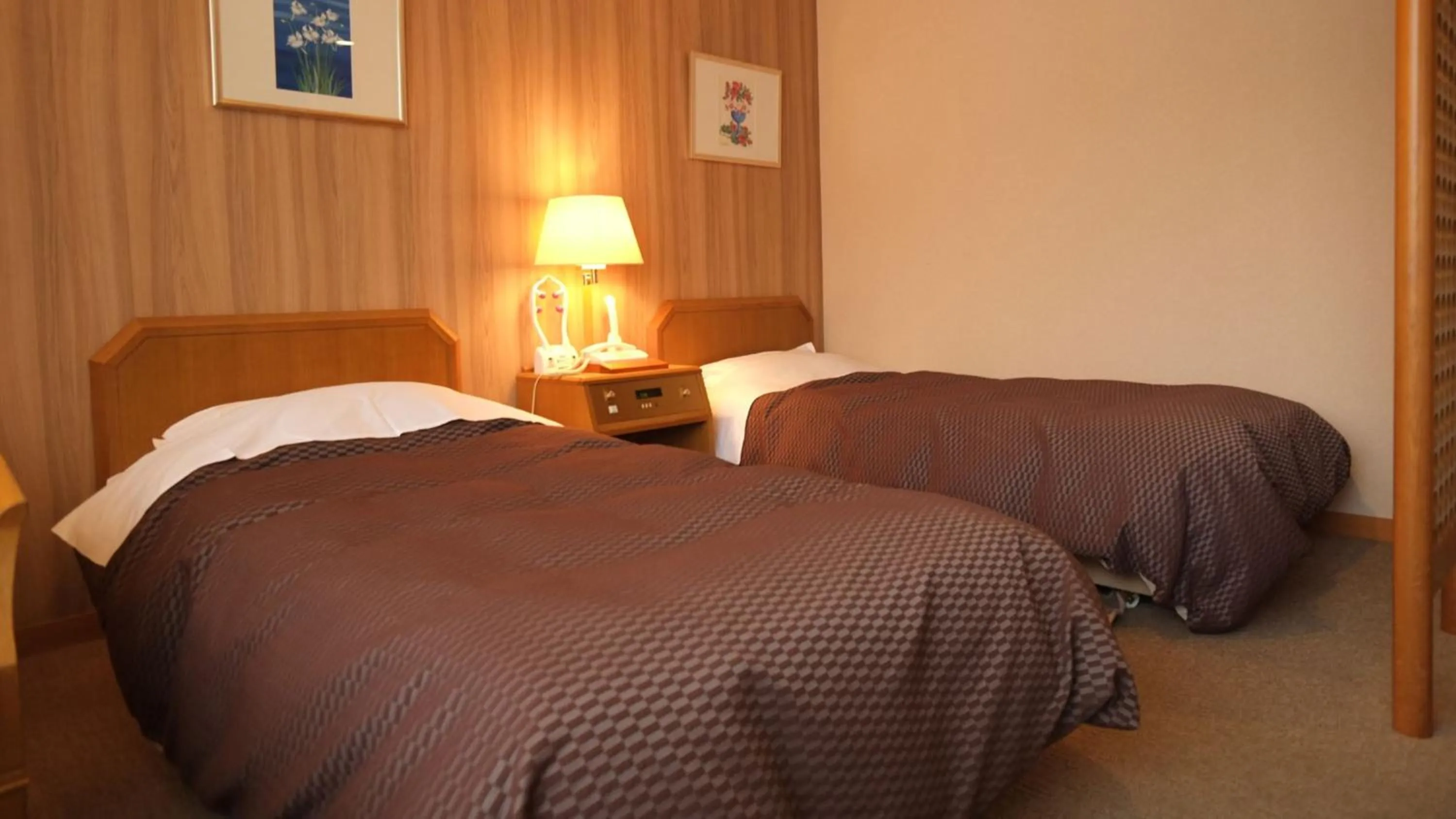 Bed in Nikko Senhime Monogatari