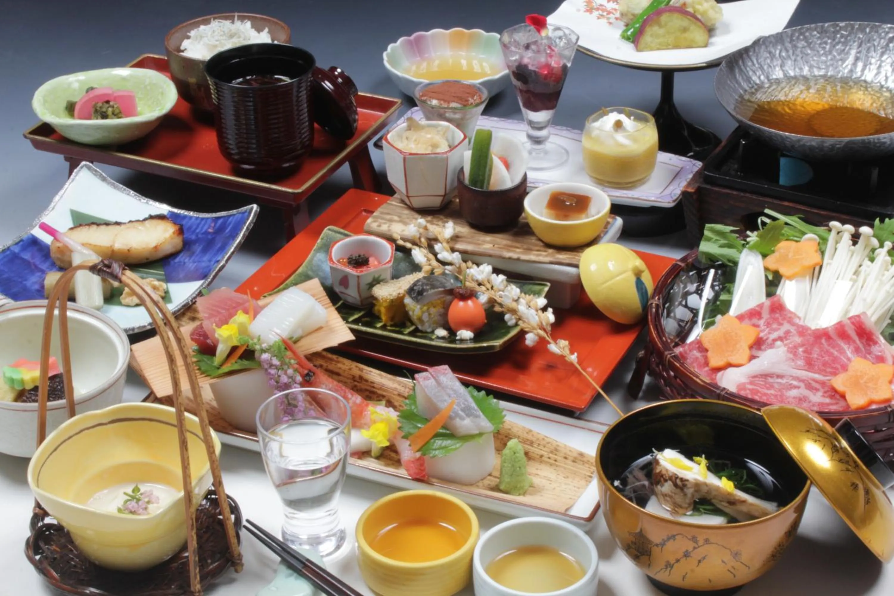 Dinner in Nikko Senhime Monogatari