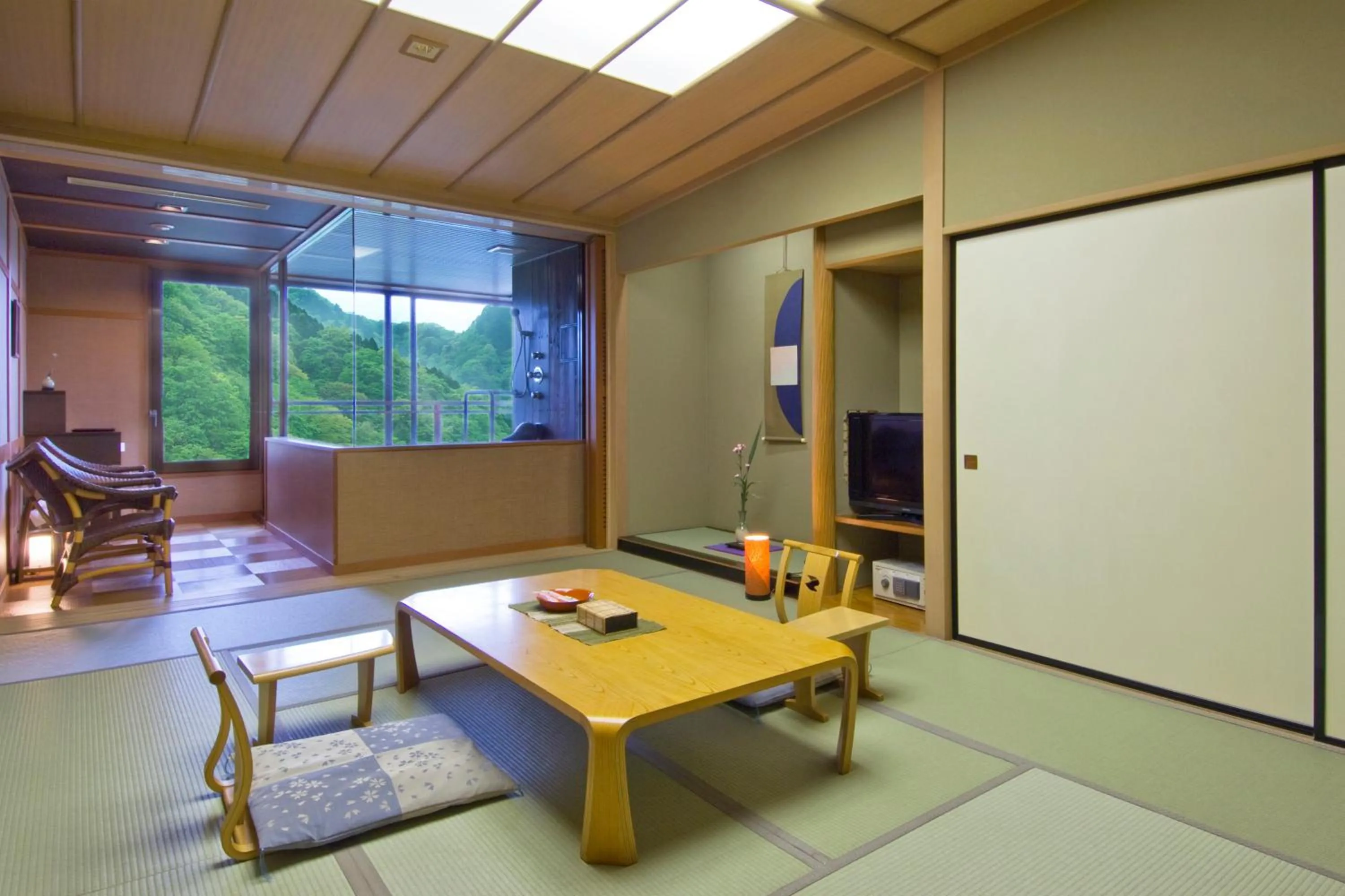 Photo of the whole room in Nikko Senhime Monogatari