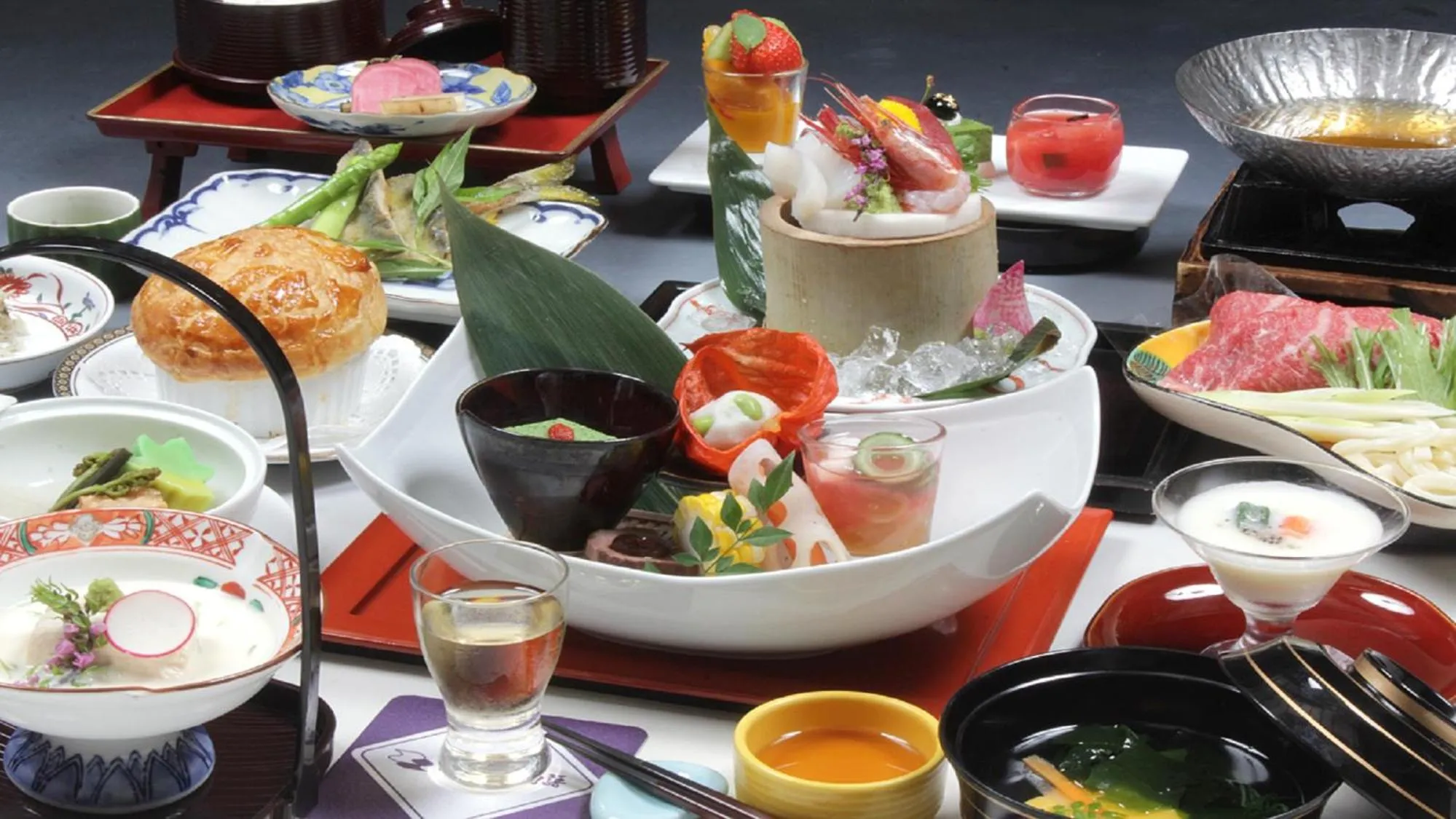 Dinner in Nikko Senhime Monogatari