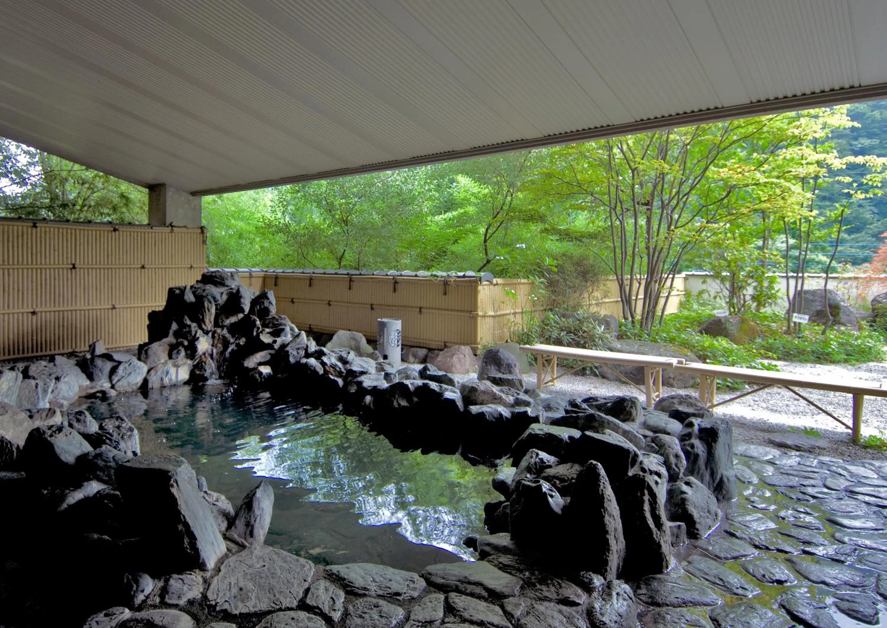 Hot Spring Bath in Nikko Senhime Monogatari