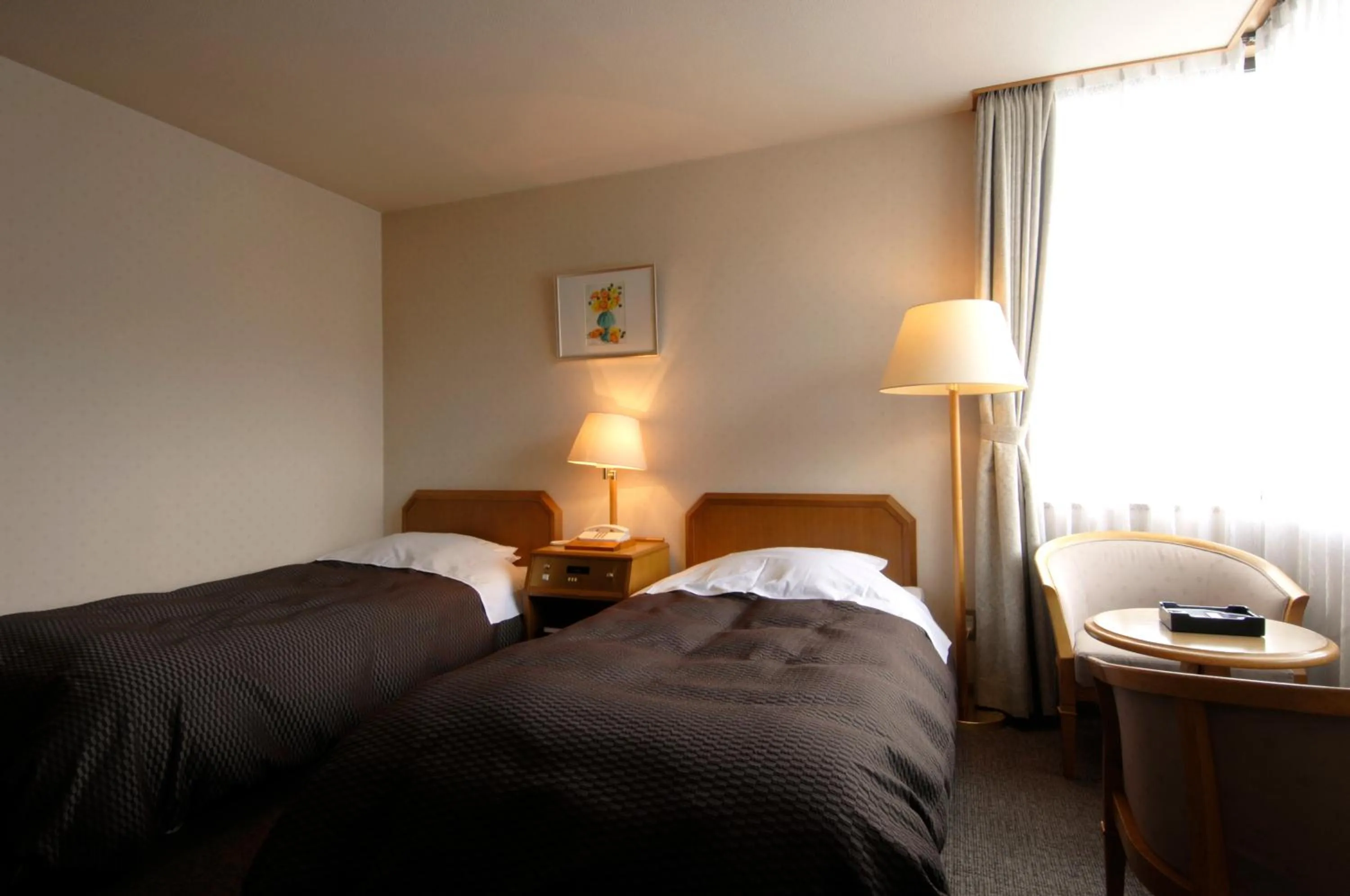 Bed in Nikko Senhime Monogatari