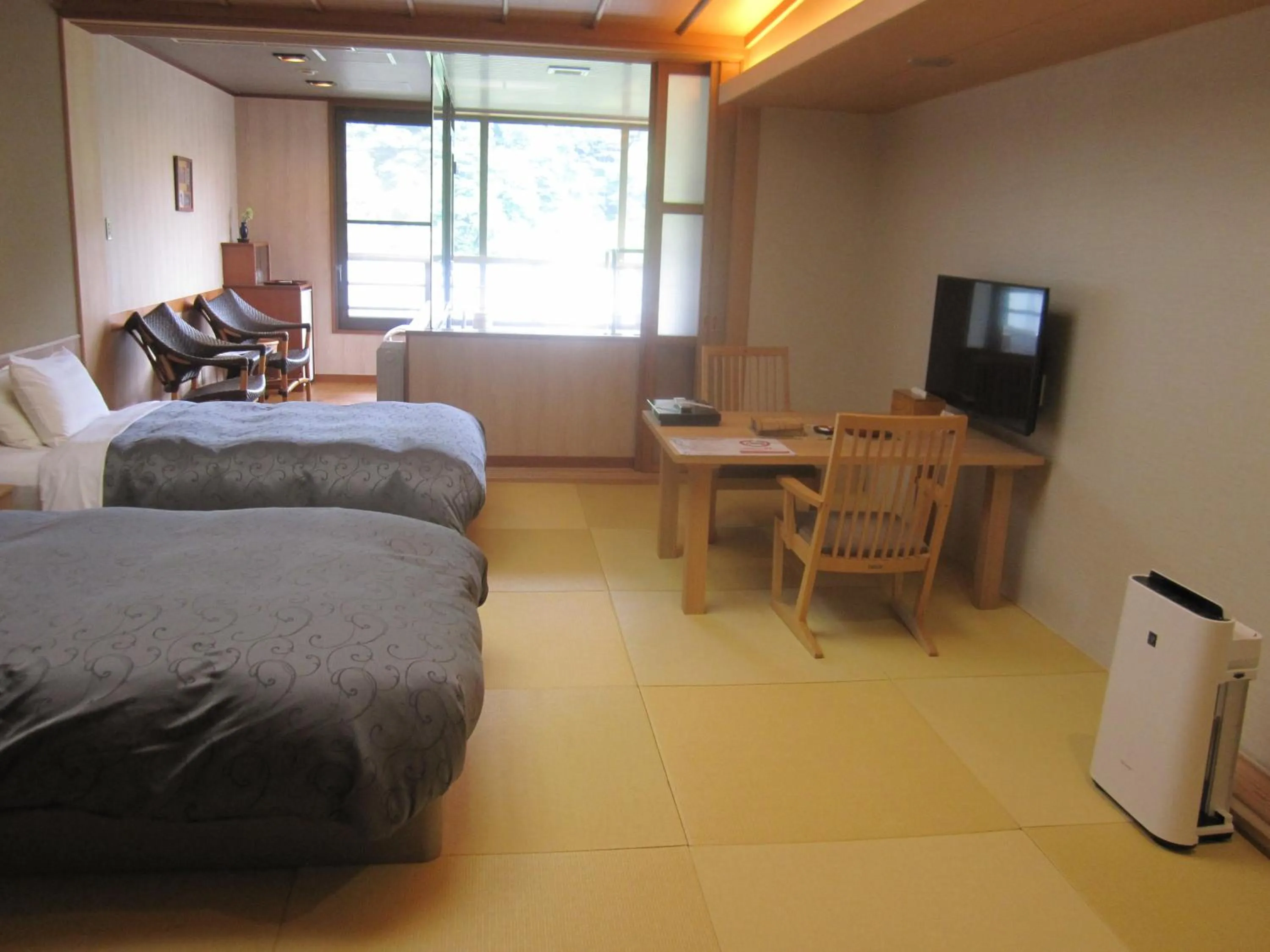 Bed in Nikko Senhime Monogatari