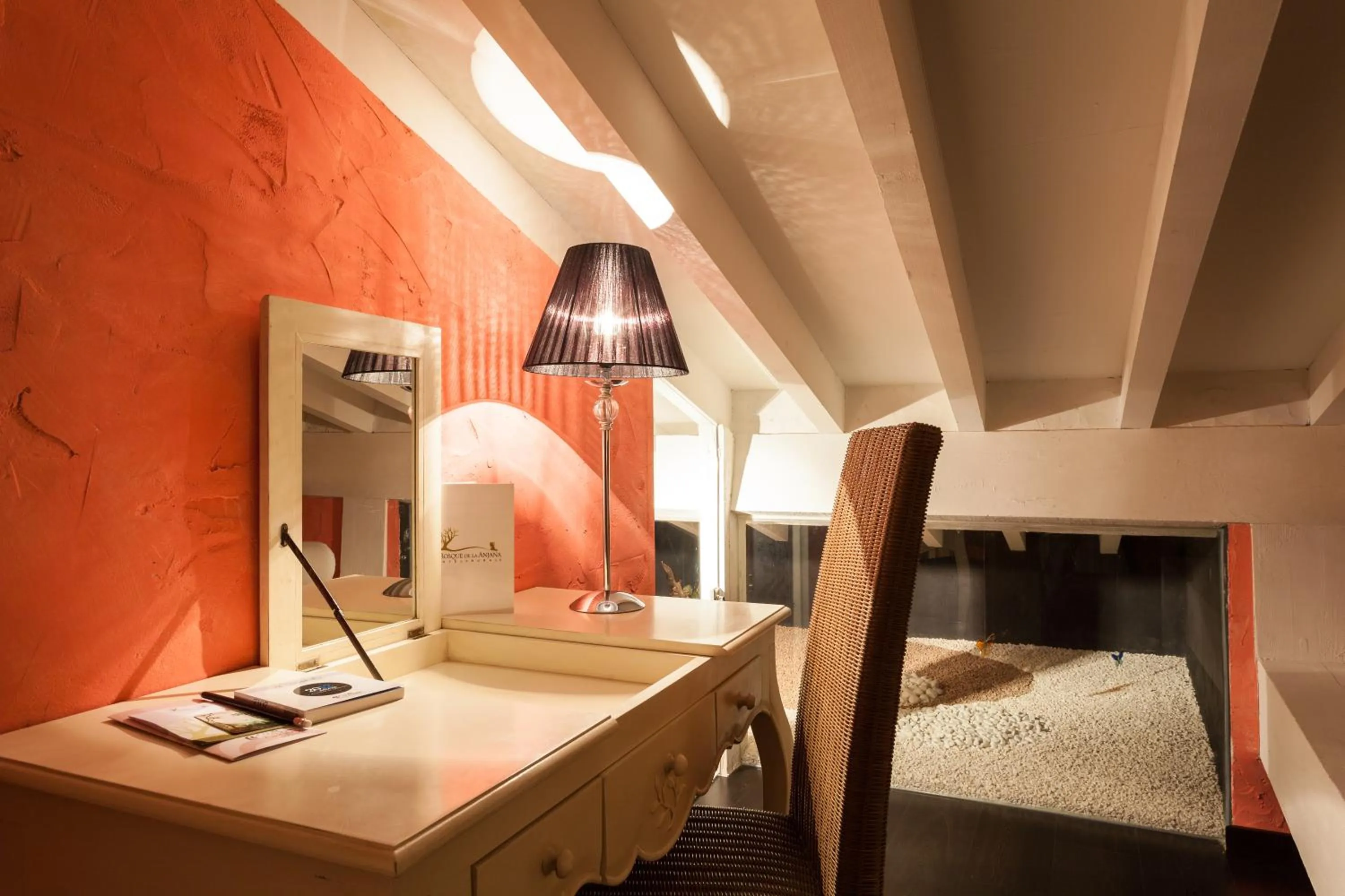 Decorative detail in El Bosque de La Anjana