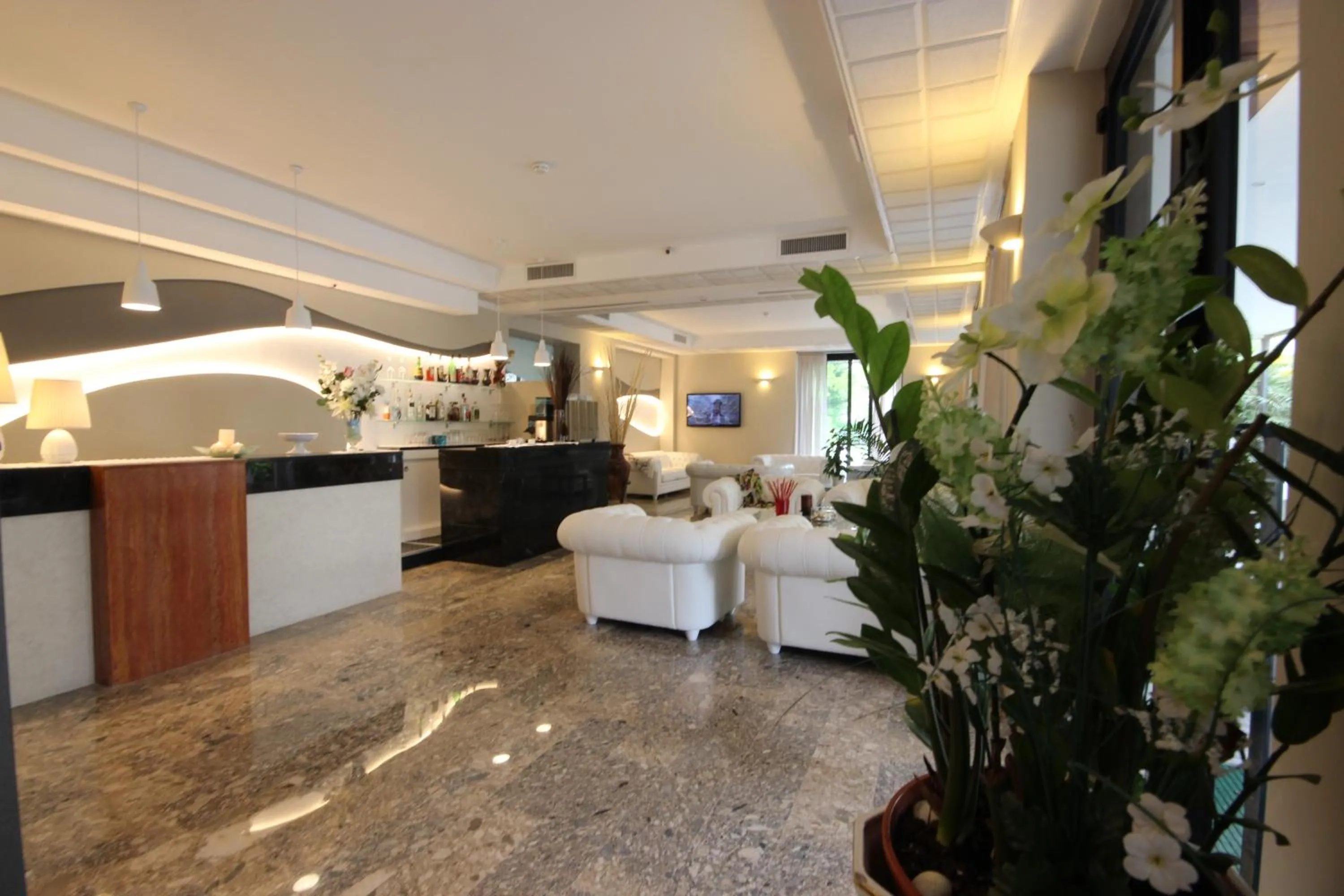 Lobby or reception in Hotel Arabel