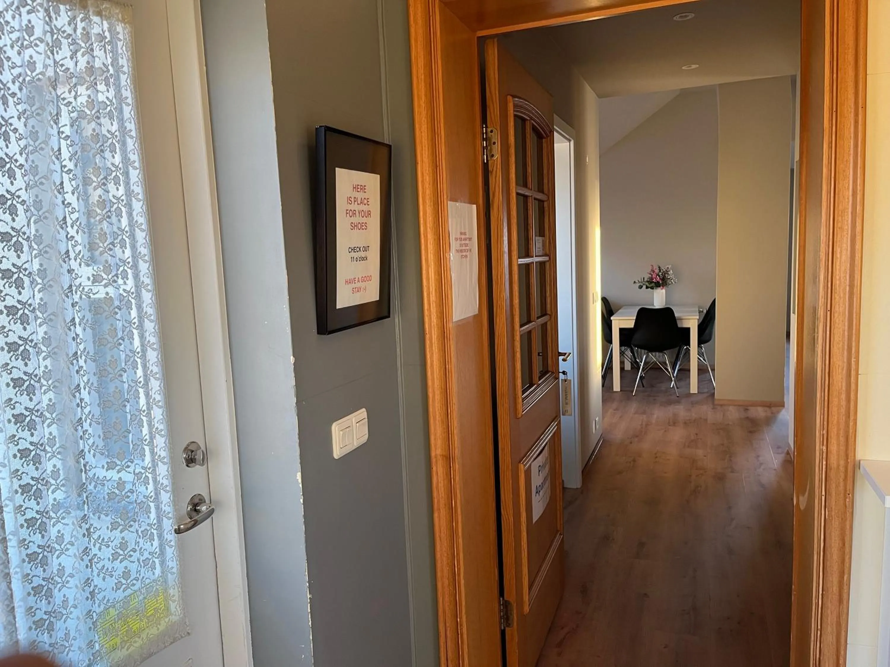 Property building in Hvammur Apartments by the Harbour