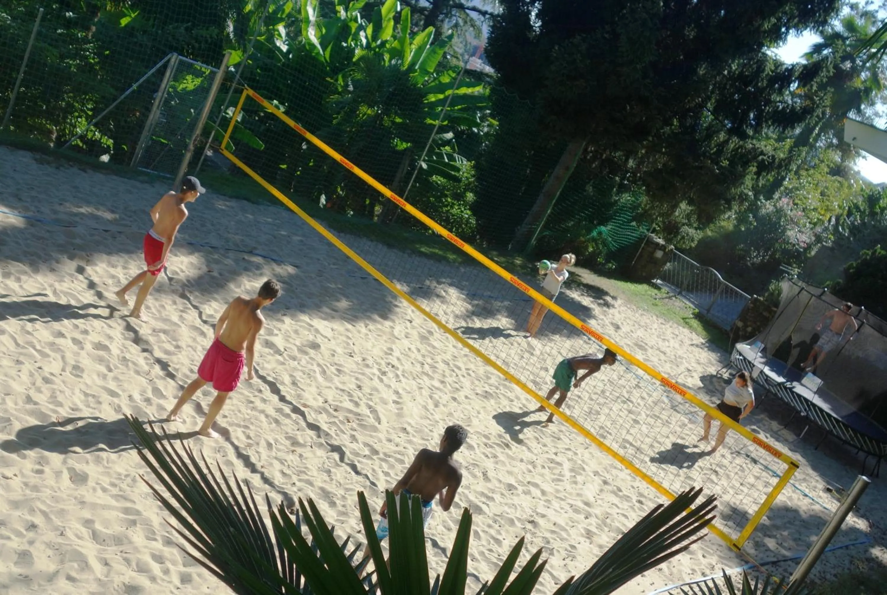 On site in Lugano Savosa Youth Hostel