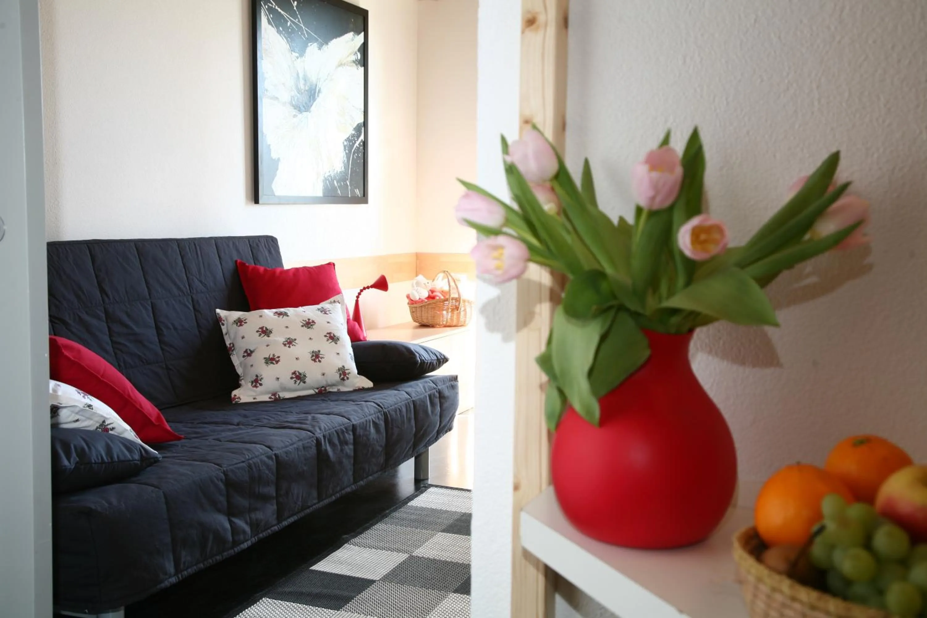 Living room in Lugano Savosa Youth Hostel