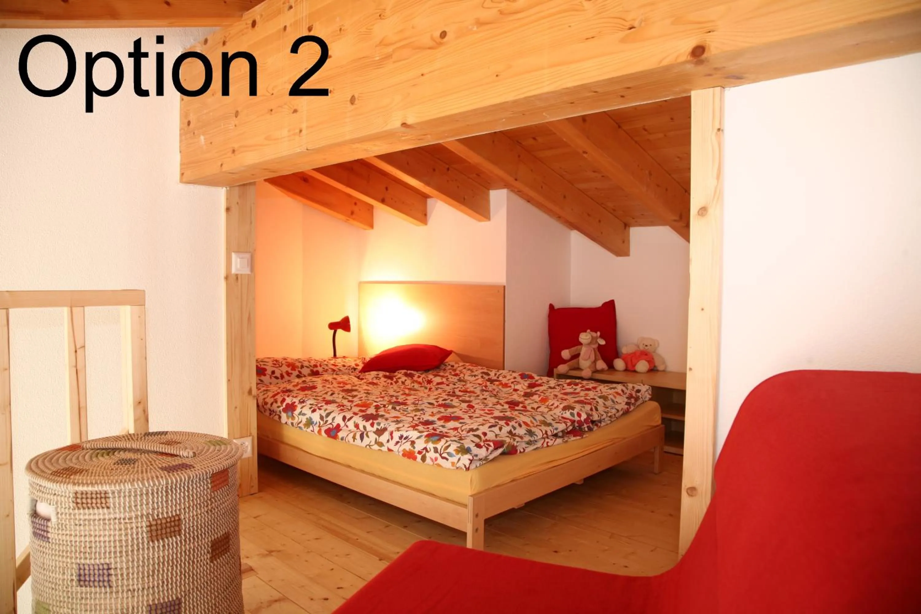 Living room, Bed in Lugano Savosa Youth Hostel