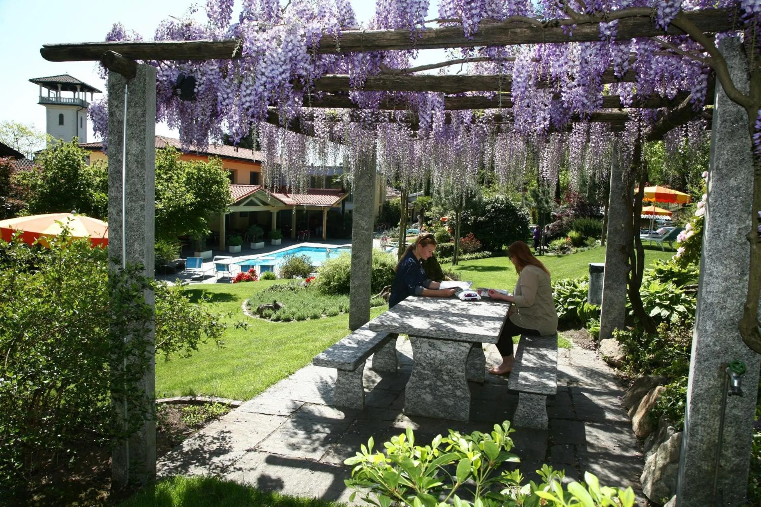 Spring in Lugano Savosa Youth Hostel