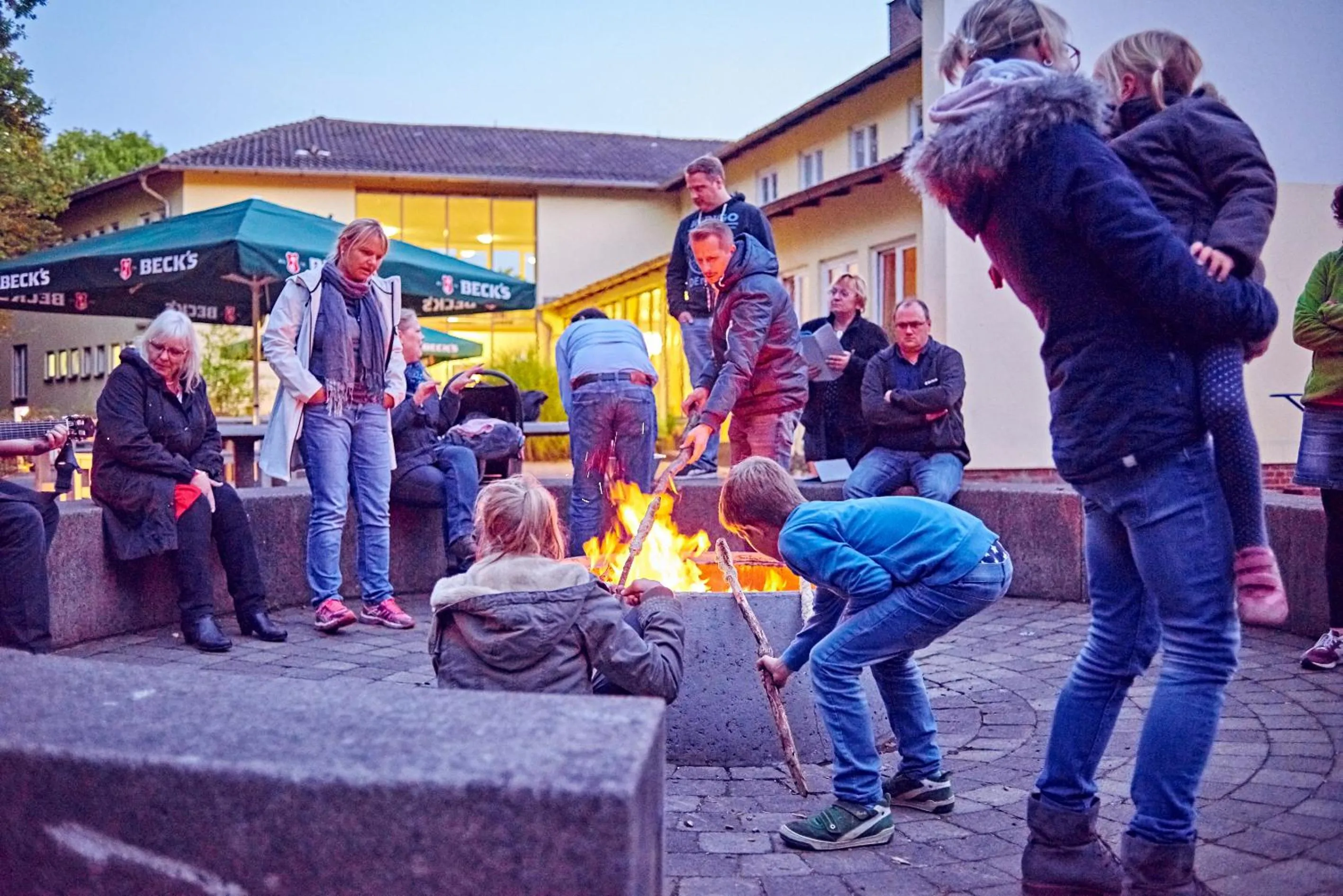 Patio in DJH Jugendherberge Hagen