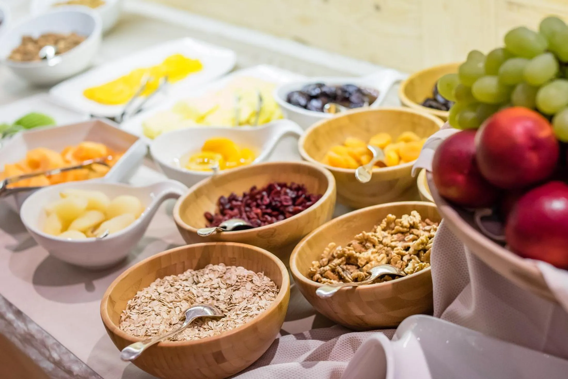 Continental breakfast in Savoy Dolomites Luxury & Spa Hotel