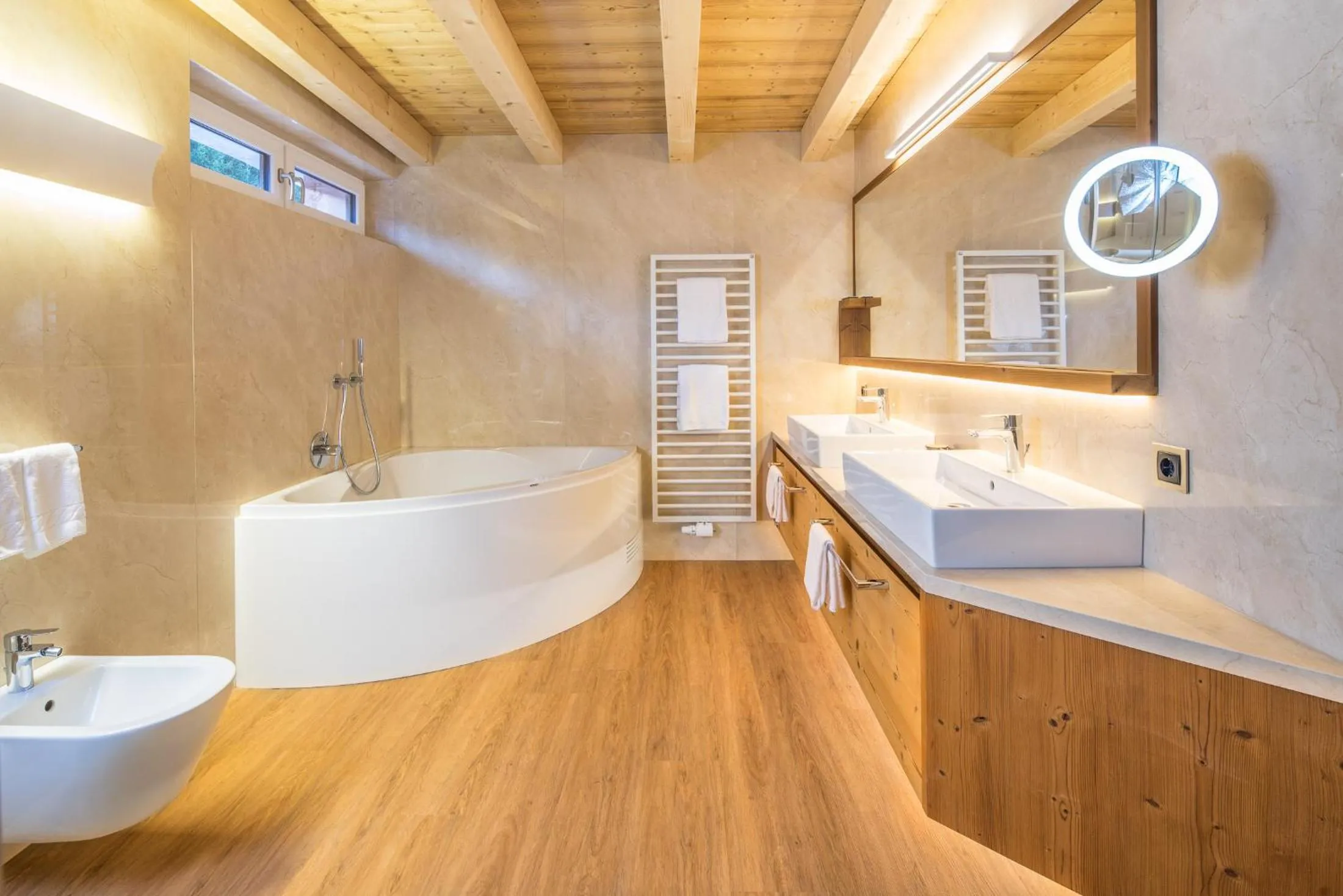 Bathroom in Savoy Dolomites Luxury & Spa Hotel