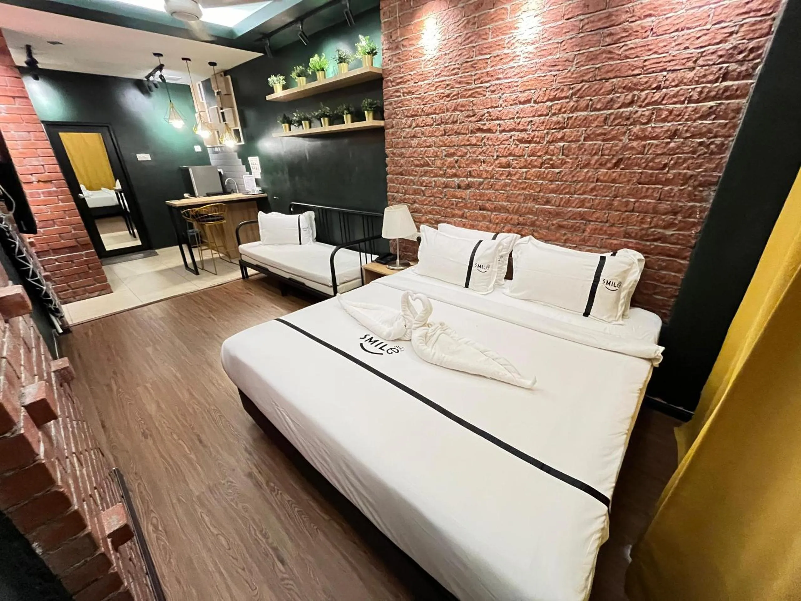 Bed in Smile Hotel Wangsa Maju