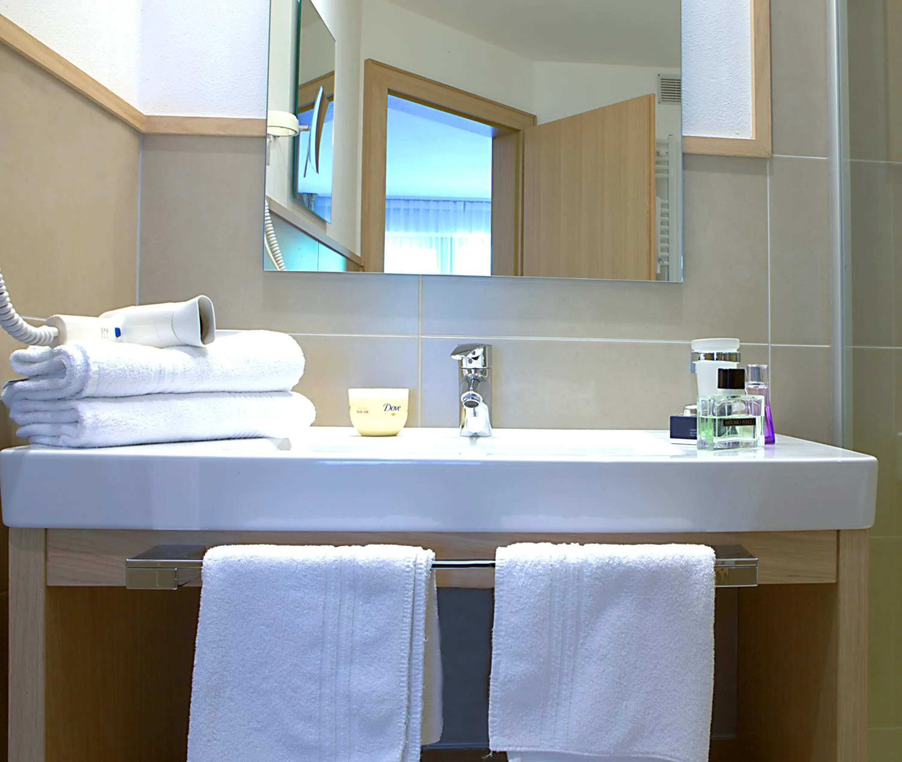 Bathroom in Hotel Seeber