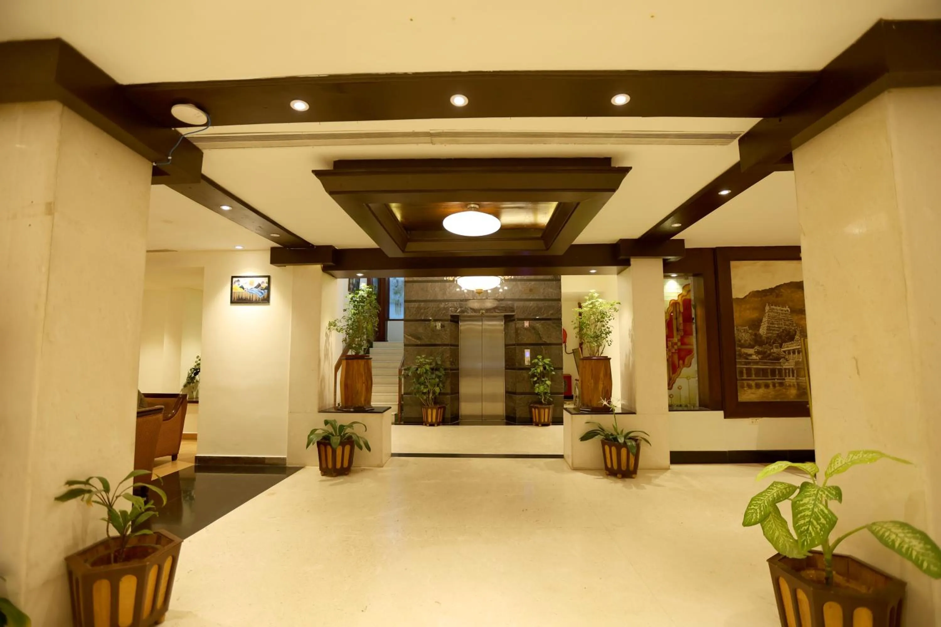 Lobby or reception in Breeze Residency